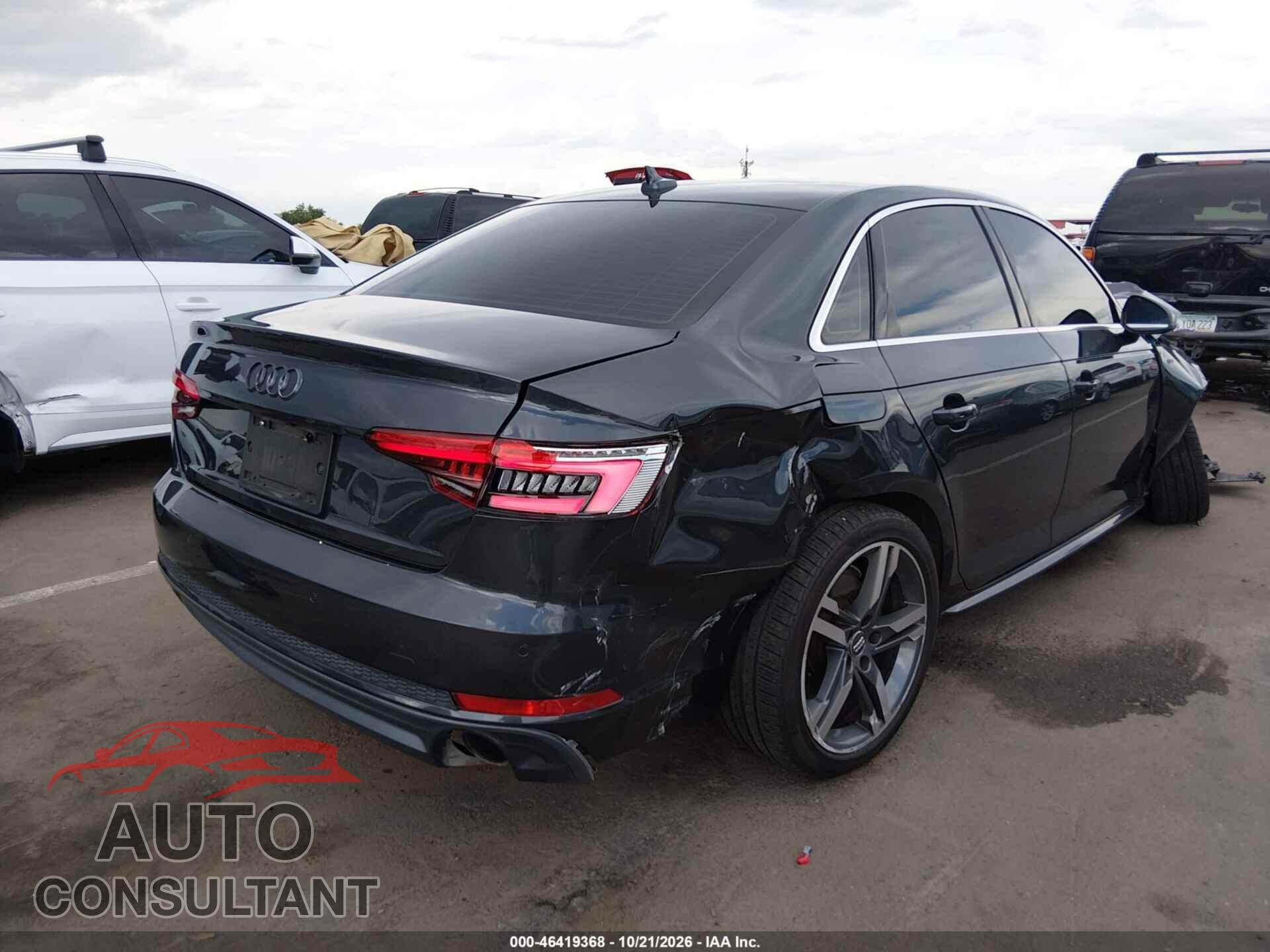 AUDI A4 2017 - WAULMAF42HN069351
