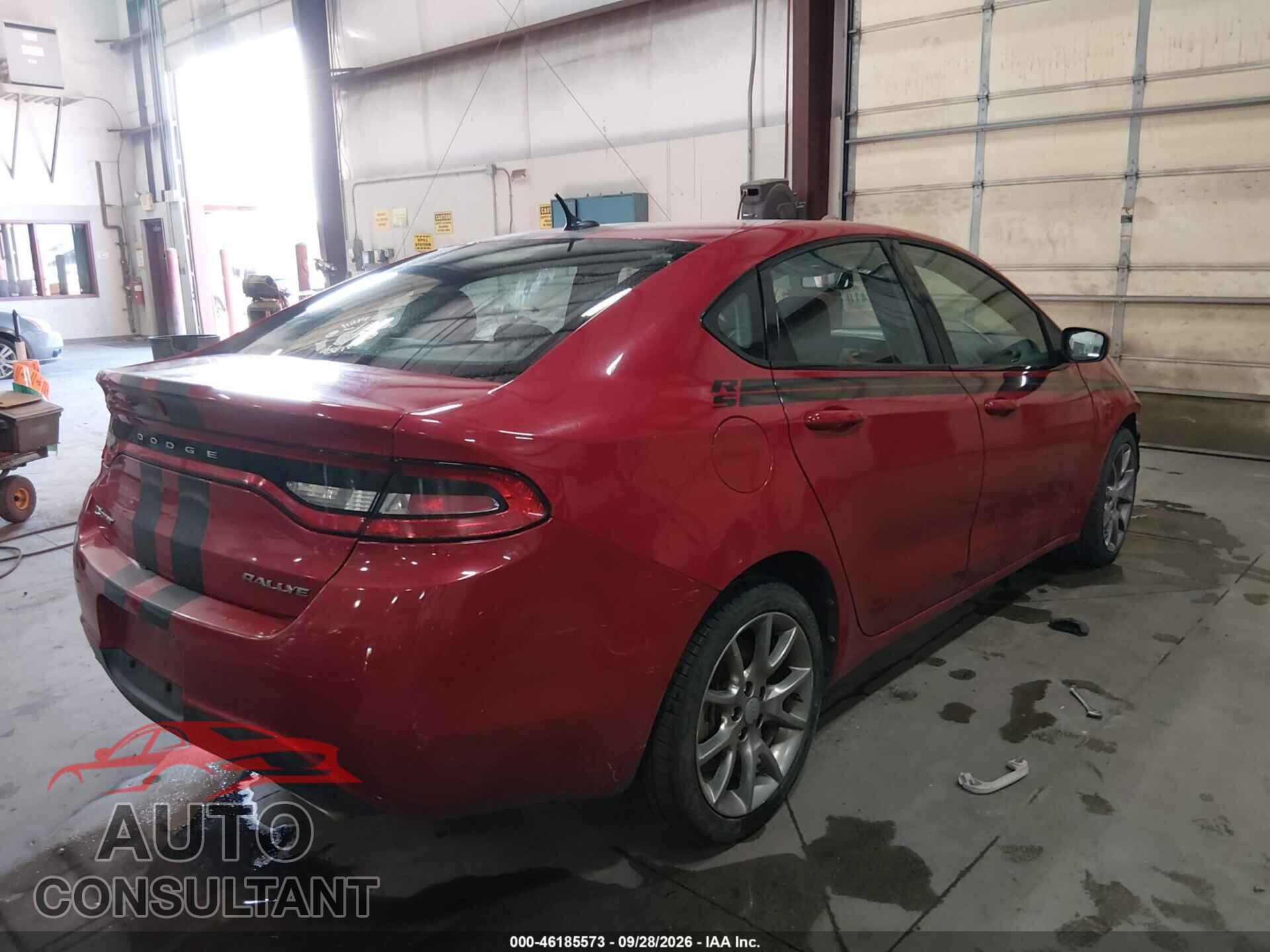 DODGE DART 2013 - 1C3CDFBA5DD122804