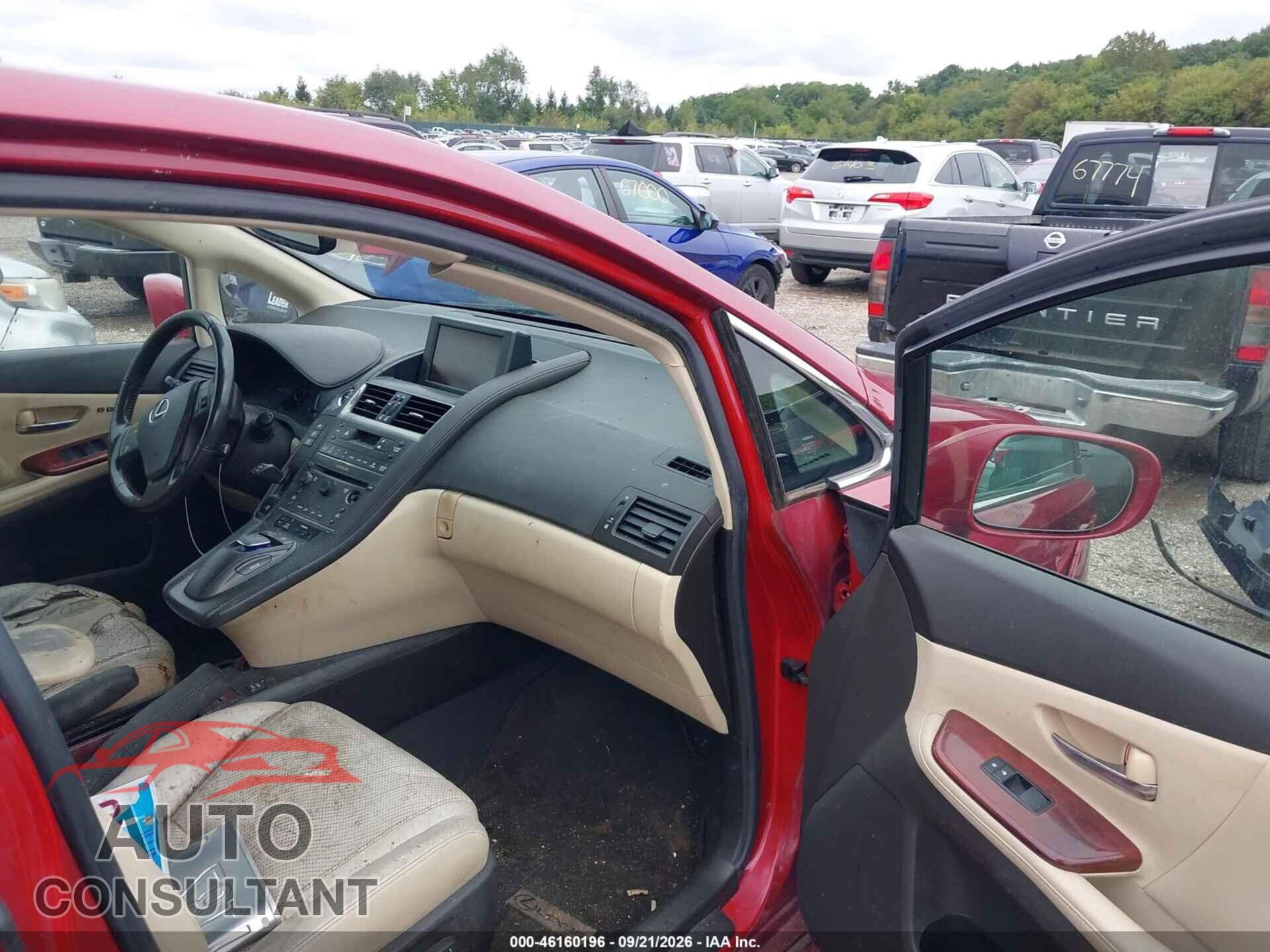 LEXUS HS 250H 2010 - JTHBB1BA6A2029683