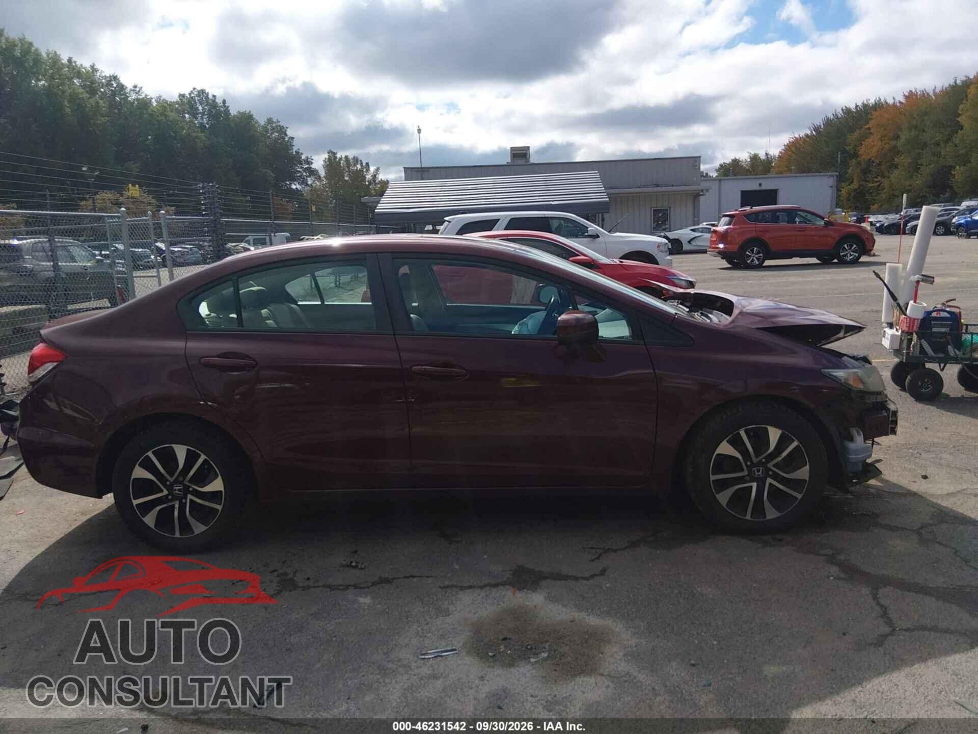 HONDA CIVIC 2014 - 2HGFB2F85EH557312