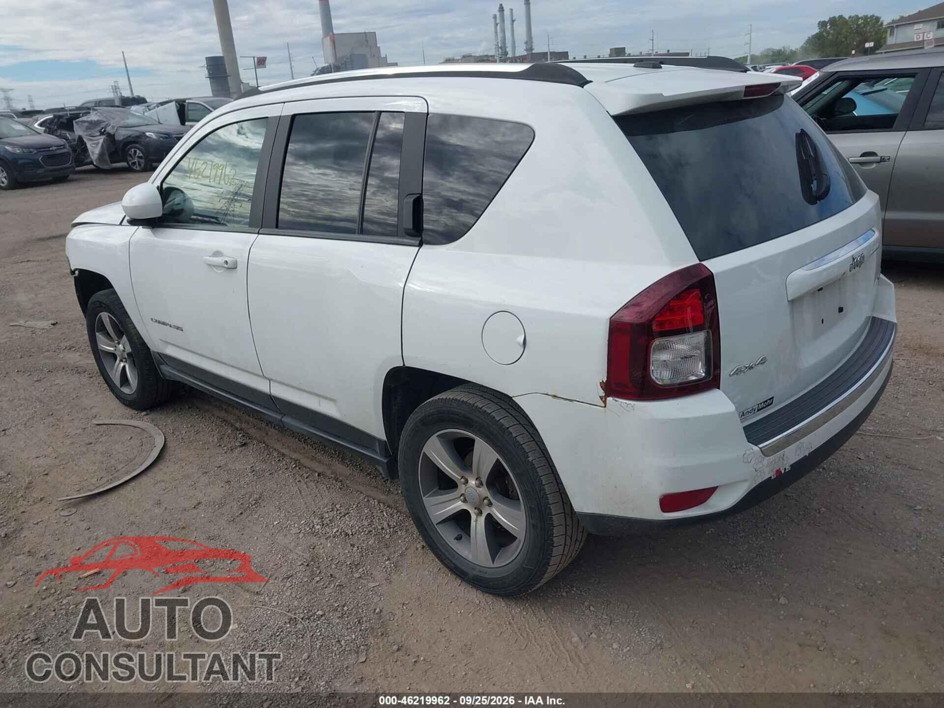 JEEP COMPASS 2017 - 1C4NJDEB4HD129593