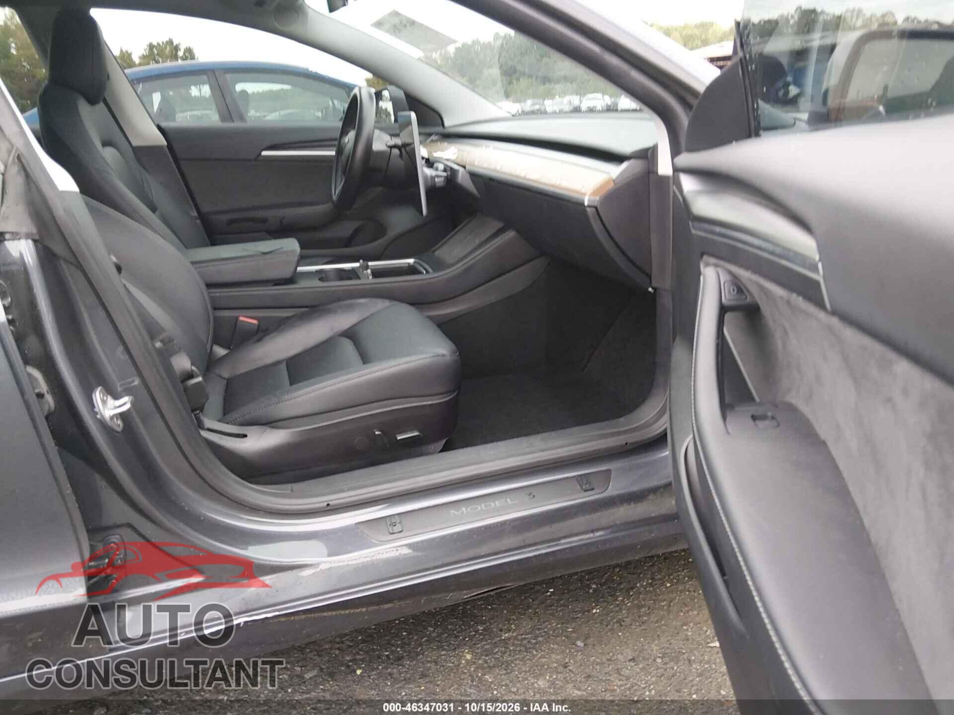 TESLA MODEL 3 2022 - 5YJ3E1EC7NF357515