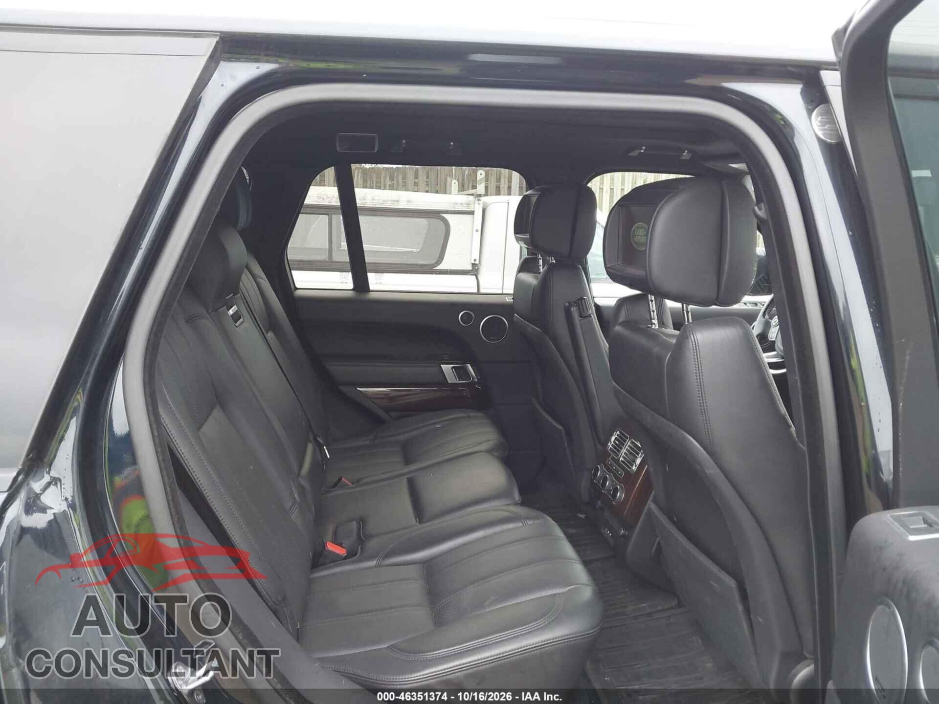 LAND ROVER RANGE ROVER 2016 - SALGS2EF8GA257003