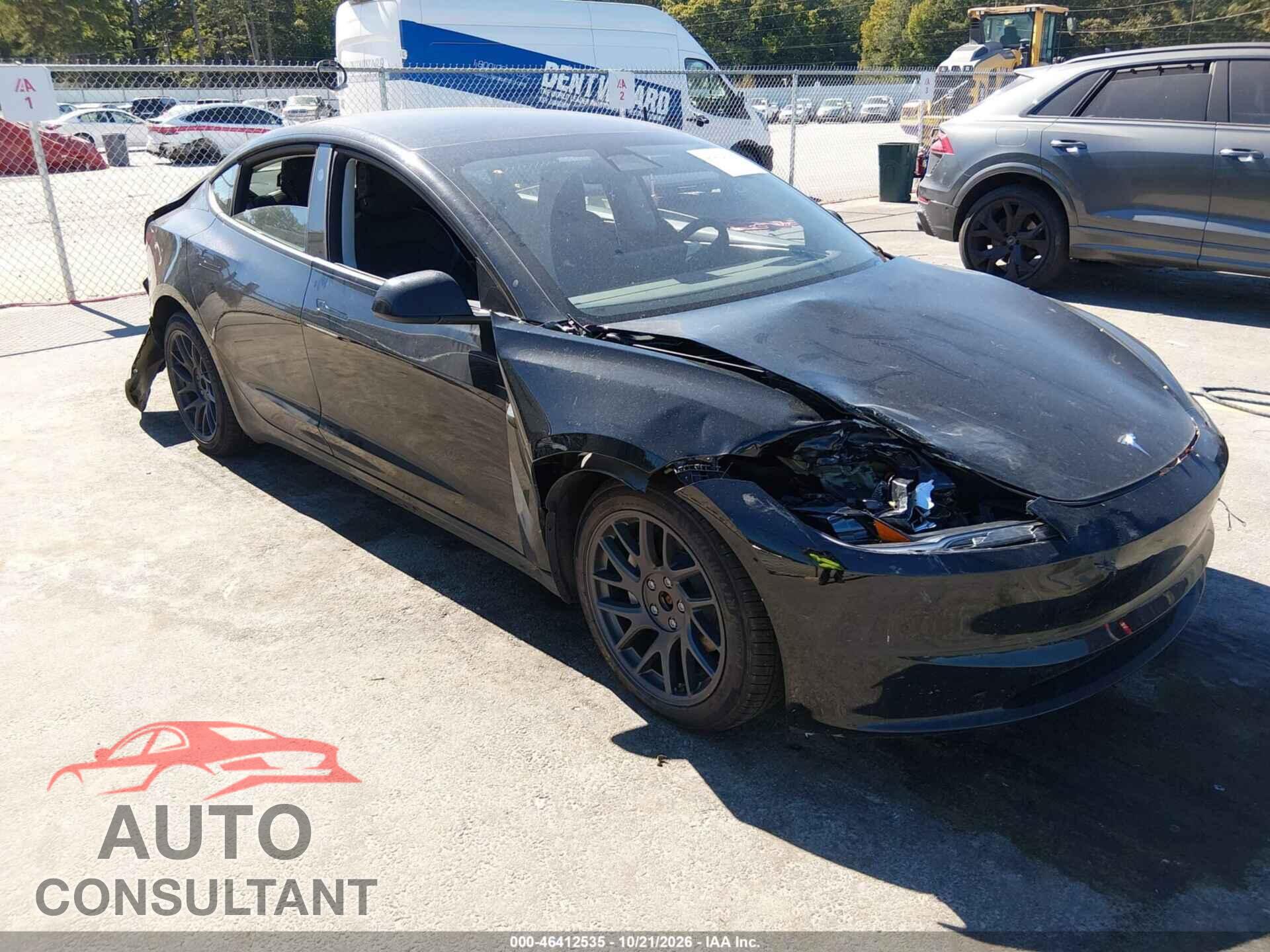 TESLA MODEL 3 2024 - 5YJ3E1EB2RF767538