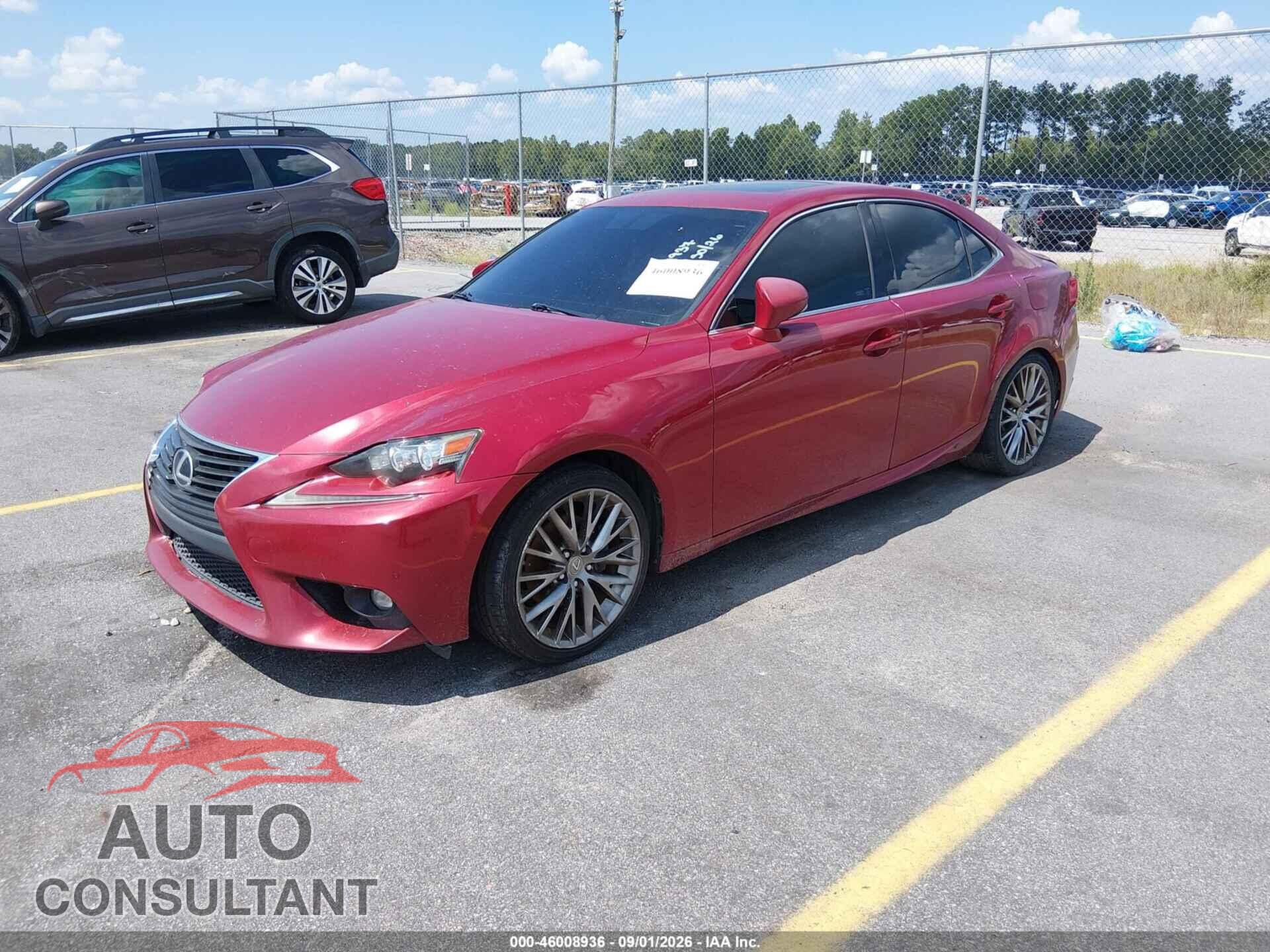 LEXUS IS 250 2015 - JTHBF1D20F5052649