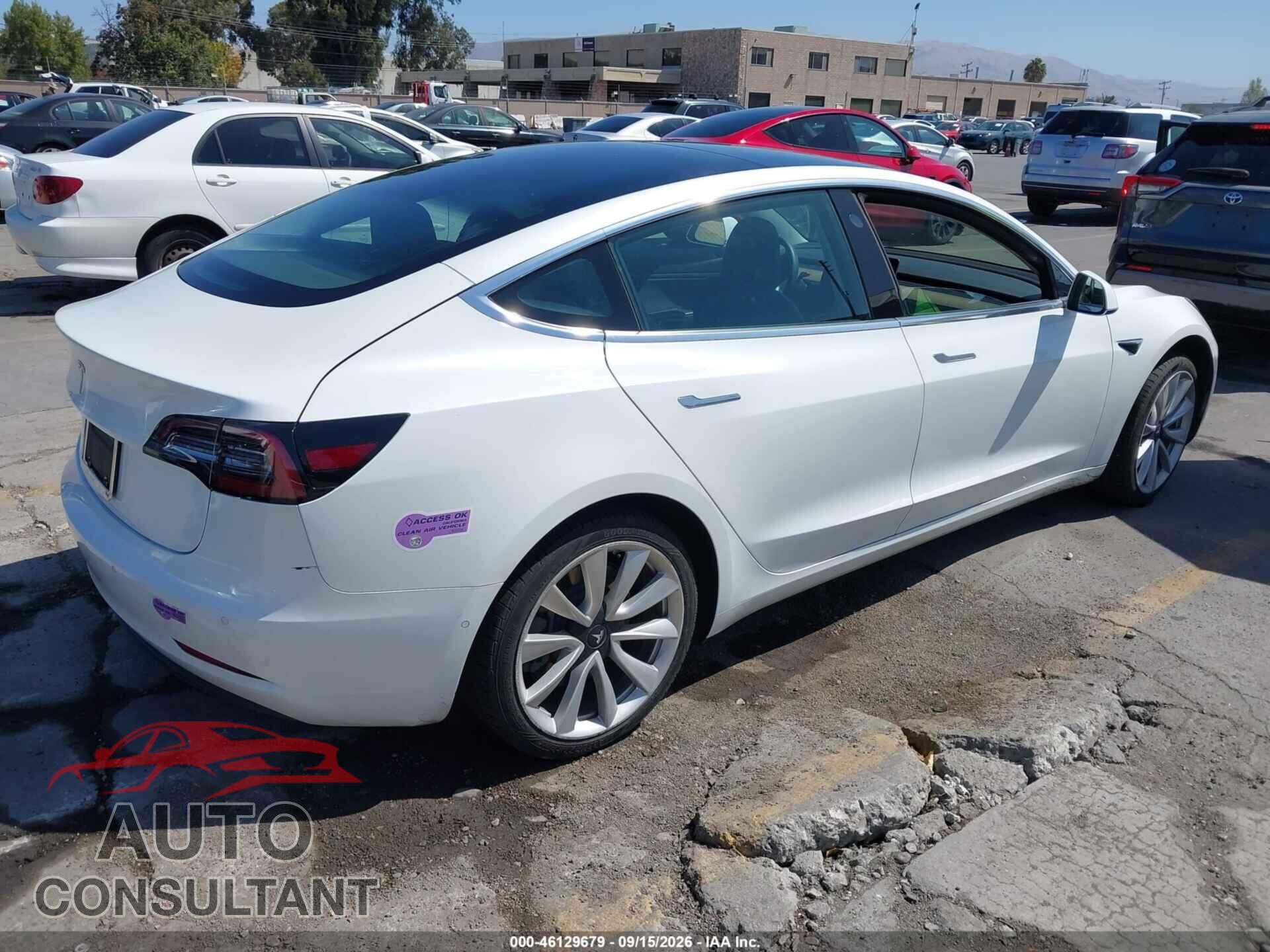 TESLA MODEL 3 2019 - 5YJ3E1EA3KF434522