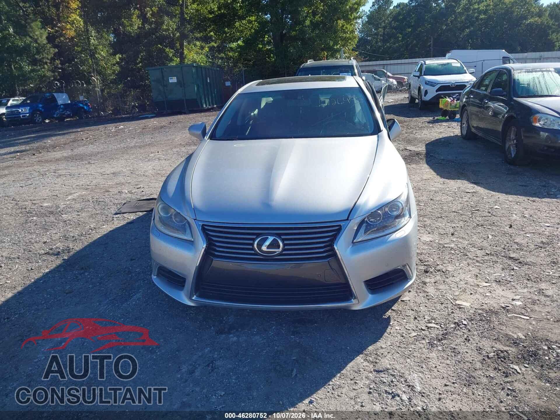 LEXUS LS 460 2014 - JTHBL5EF4E5126445