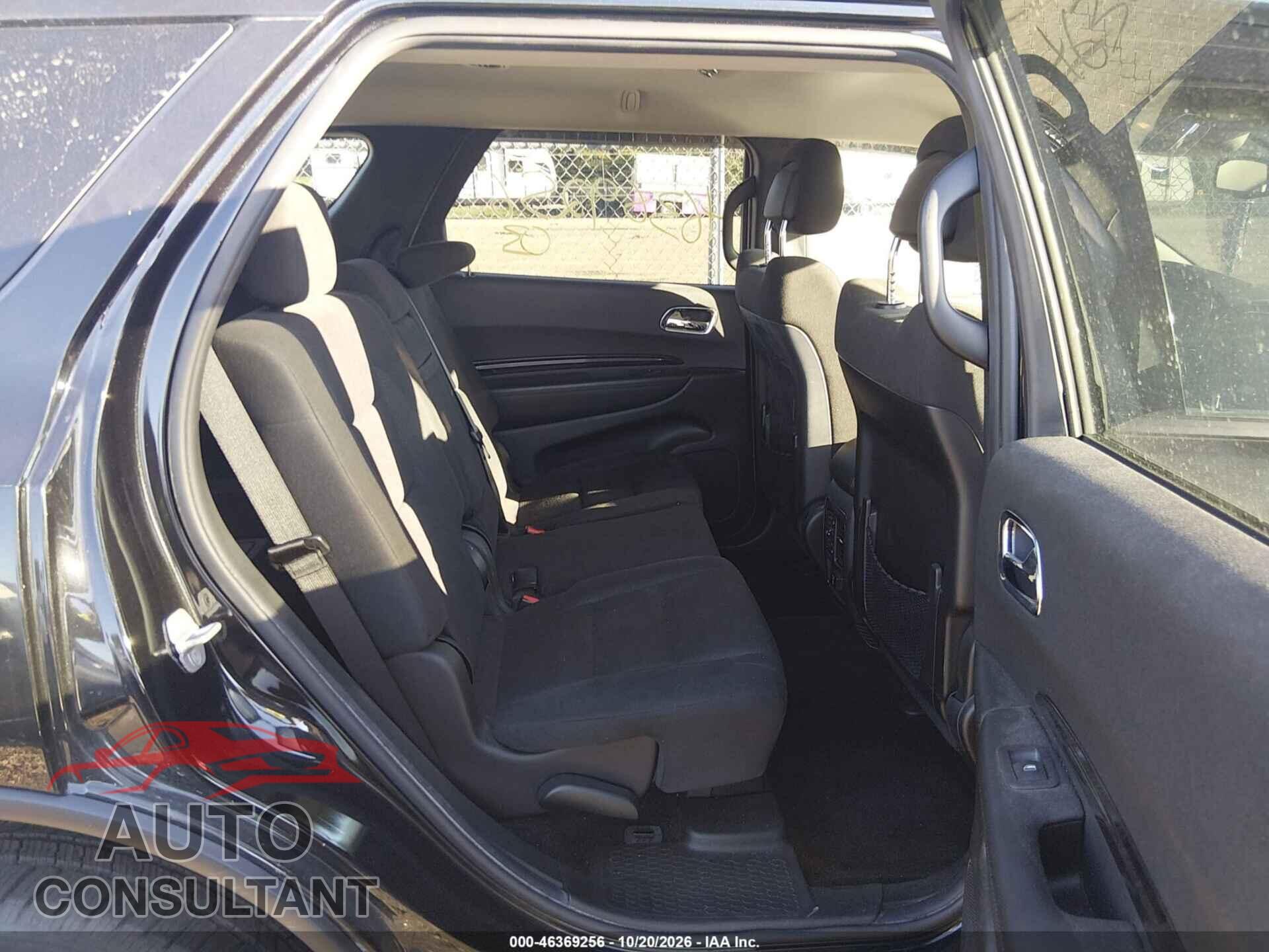 DODGE DURANGO 2012 - 1C4RDJDGXCC329820