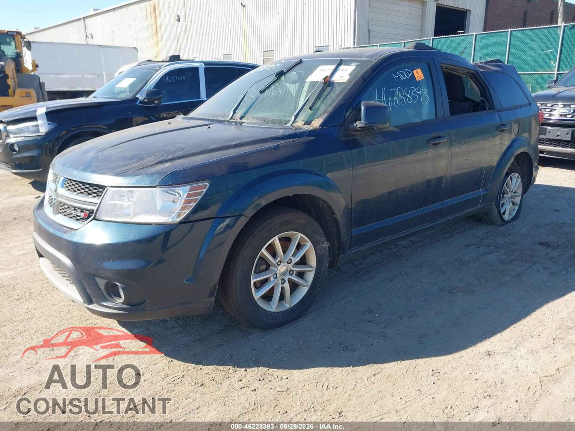 DODGE JOURNEY 2014 - 3C4PDCBG8ET268643
