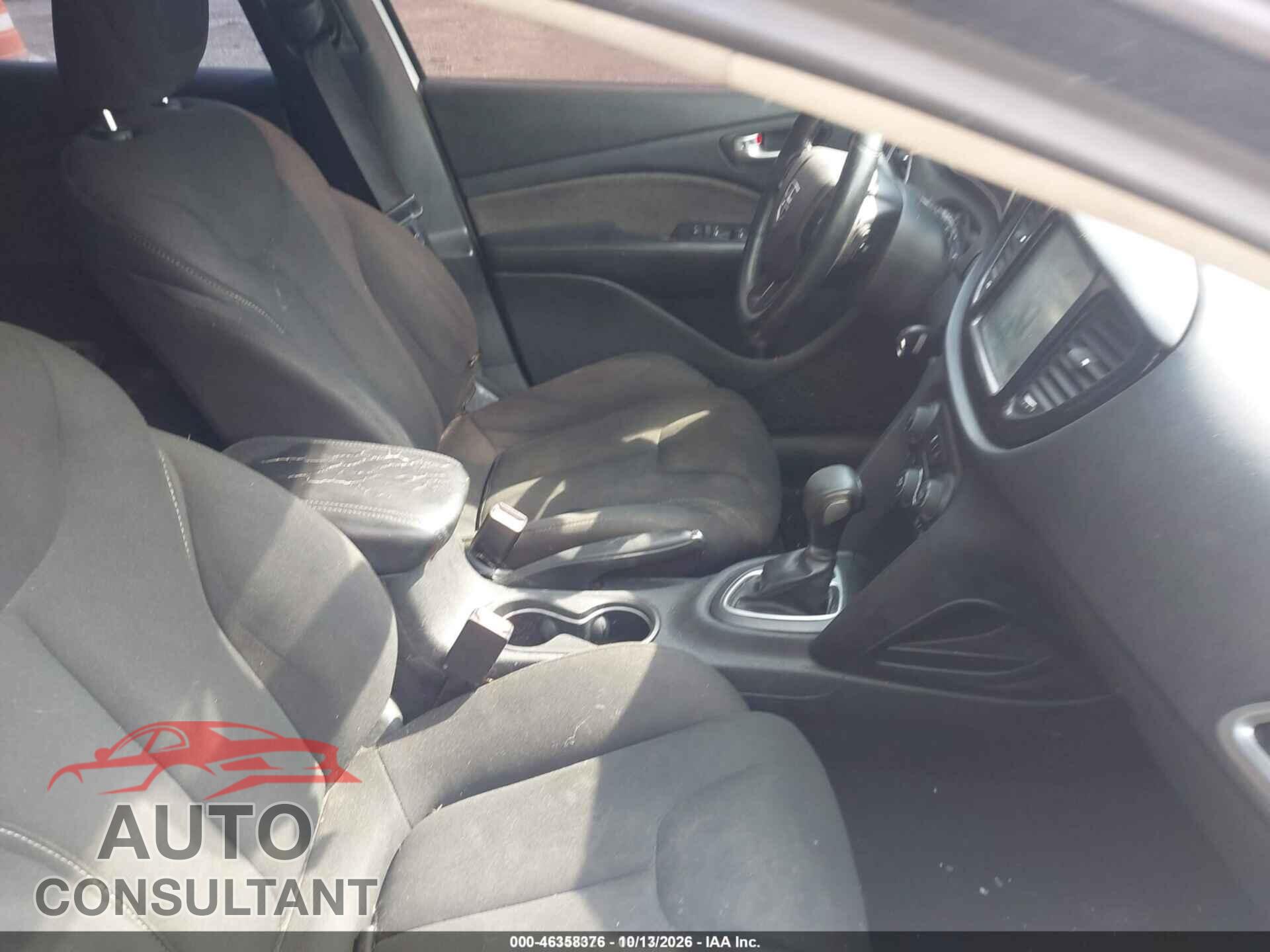 DODGE DART 2013 - 1C3CDFBA1DD294778