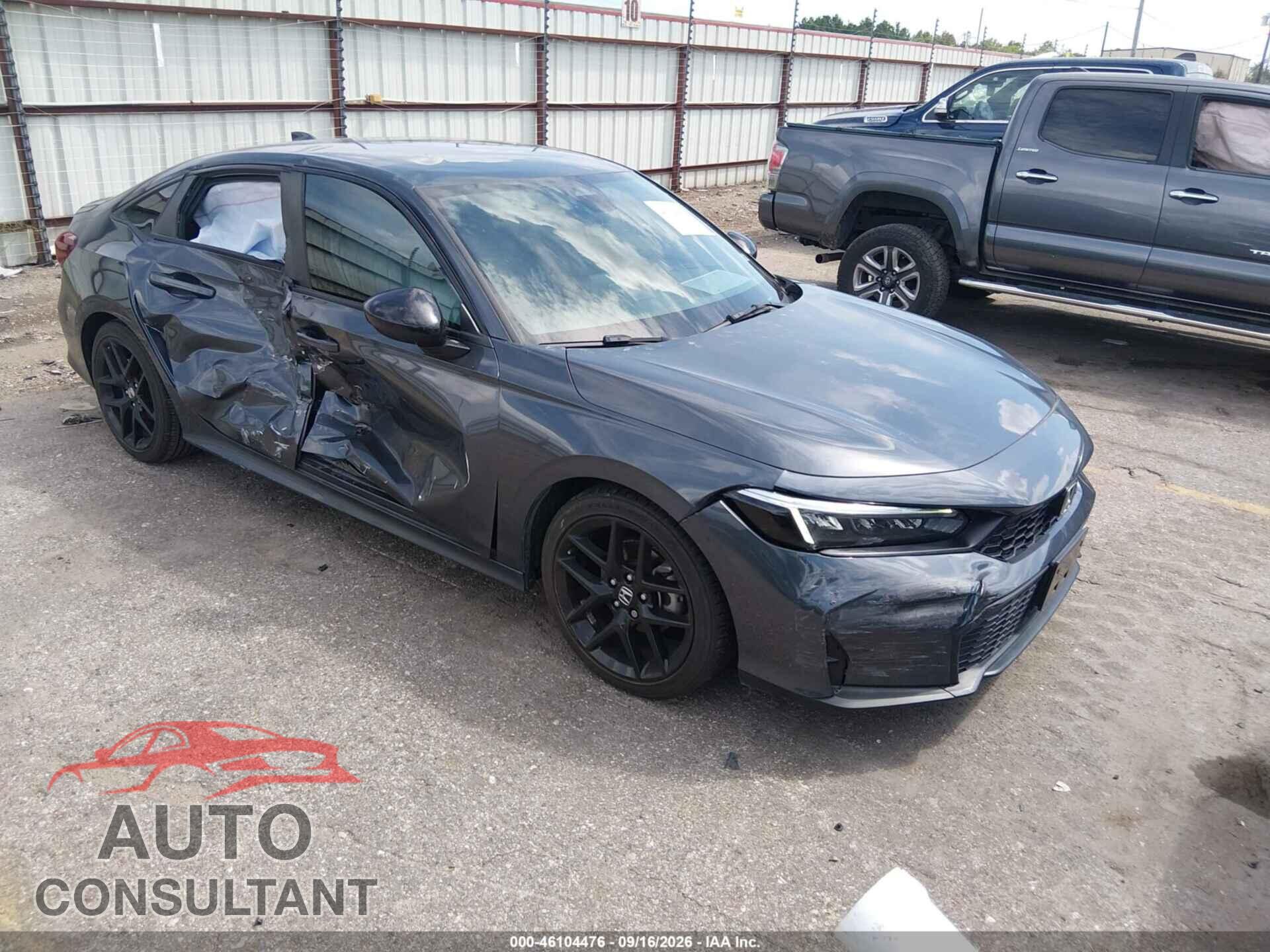 HONDA CIVIC 2025 - 2HGFE2F59SH512950