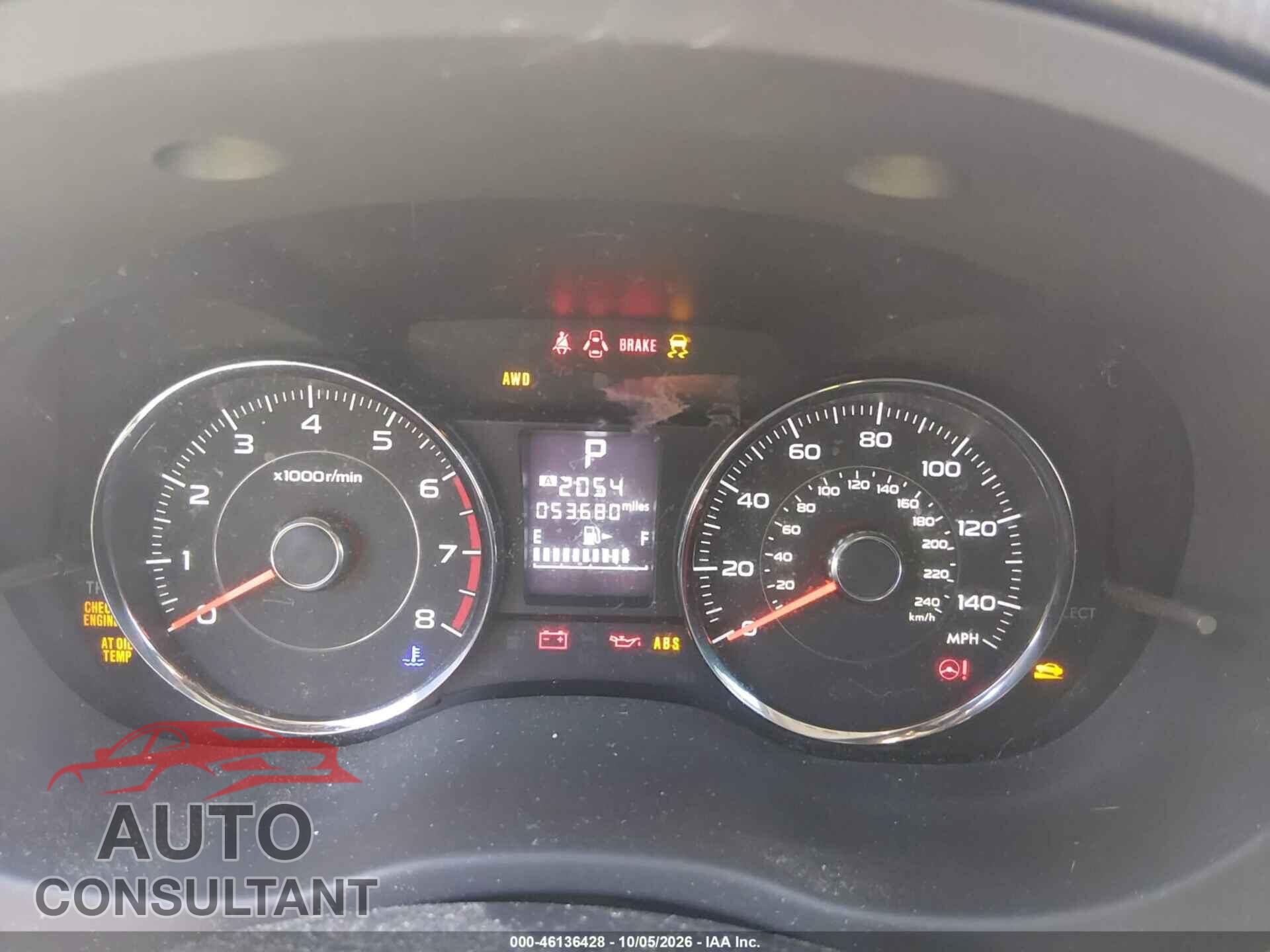 SUBARU FORESTER 2014 - JF2SJAMC3EH405215