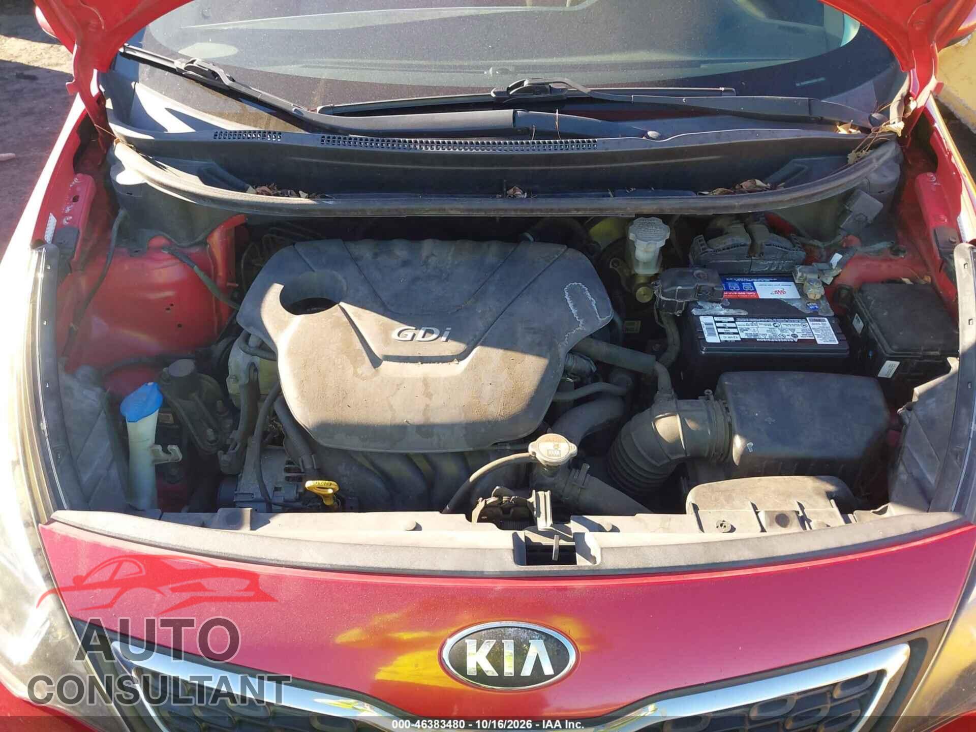 KIA RIO 2013 - KNADN4A39D6232082