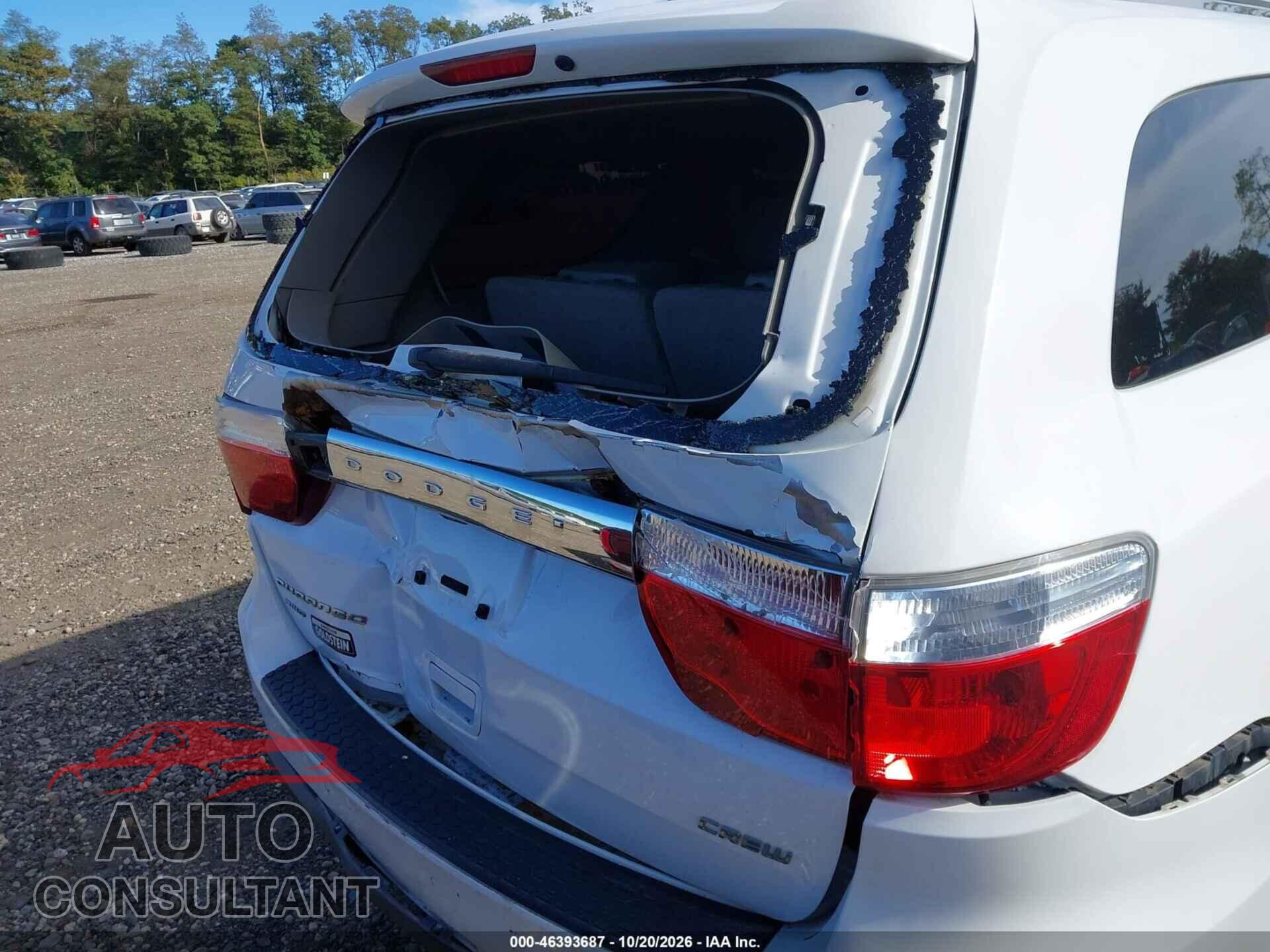 DODGE DURANGO 2013 - 1C4RDJDG9DC663094