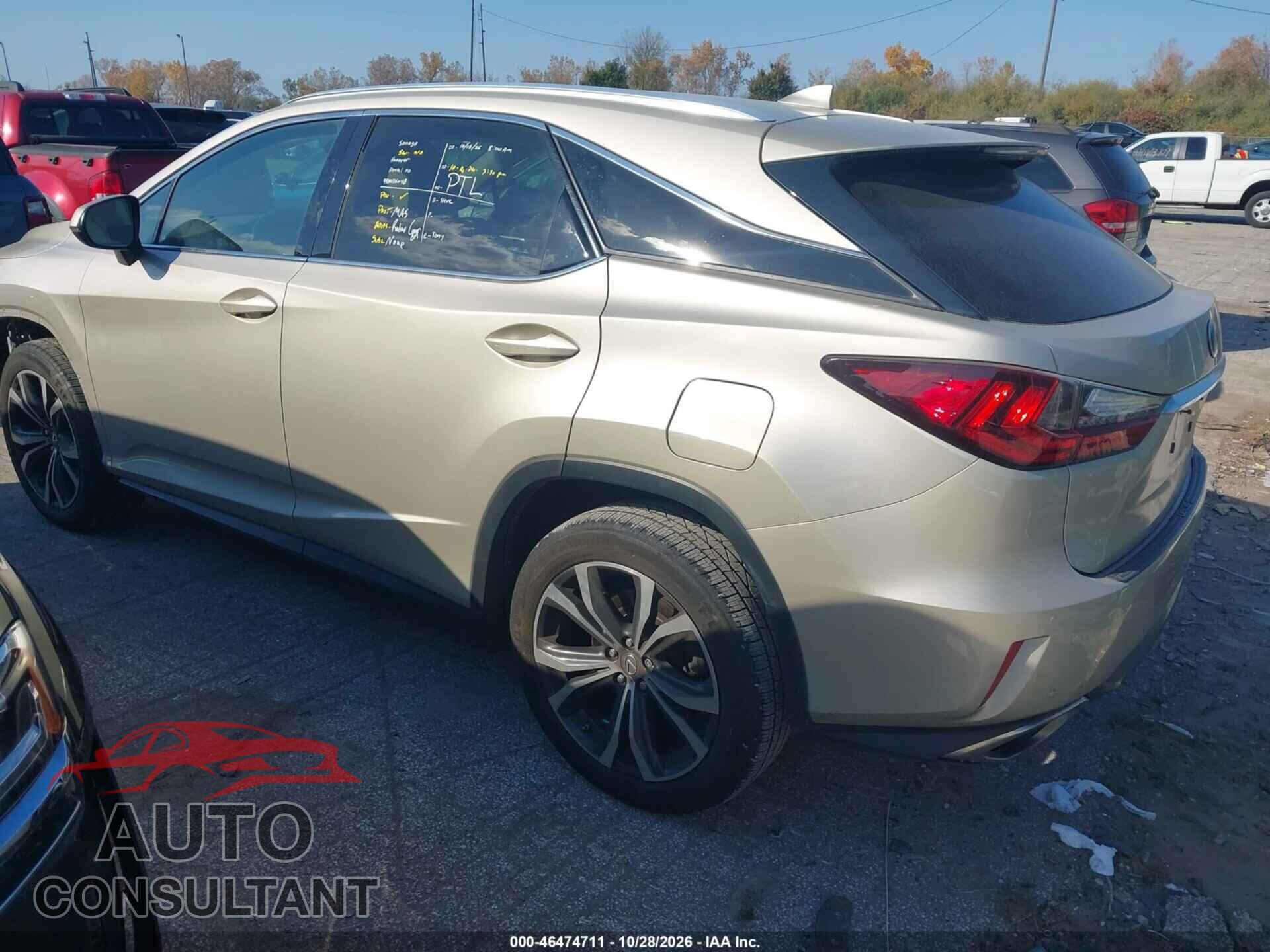 LEXUS RX 350 2017 - 2T2BZMCAXHC064277