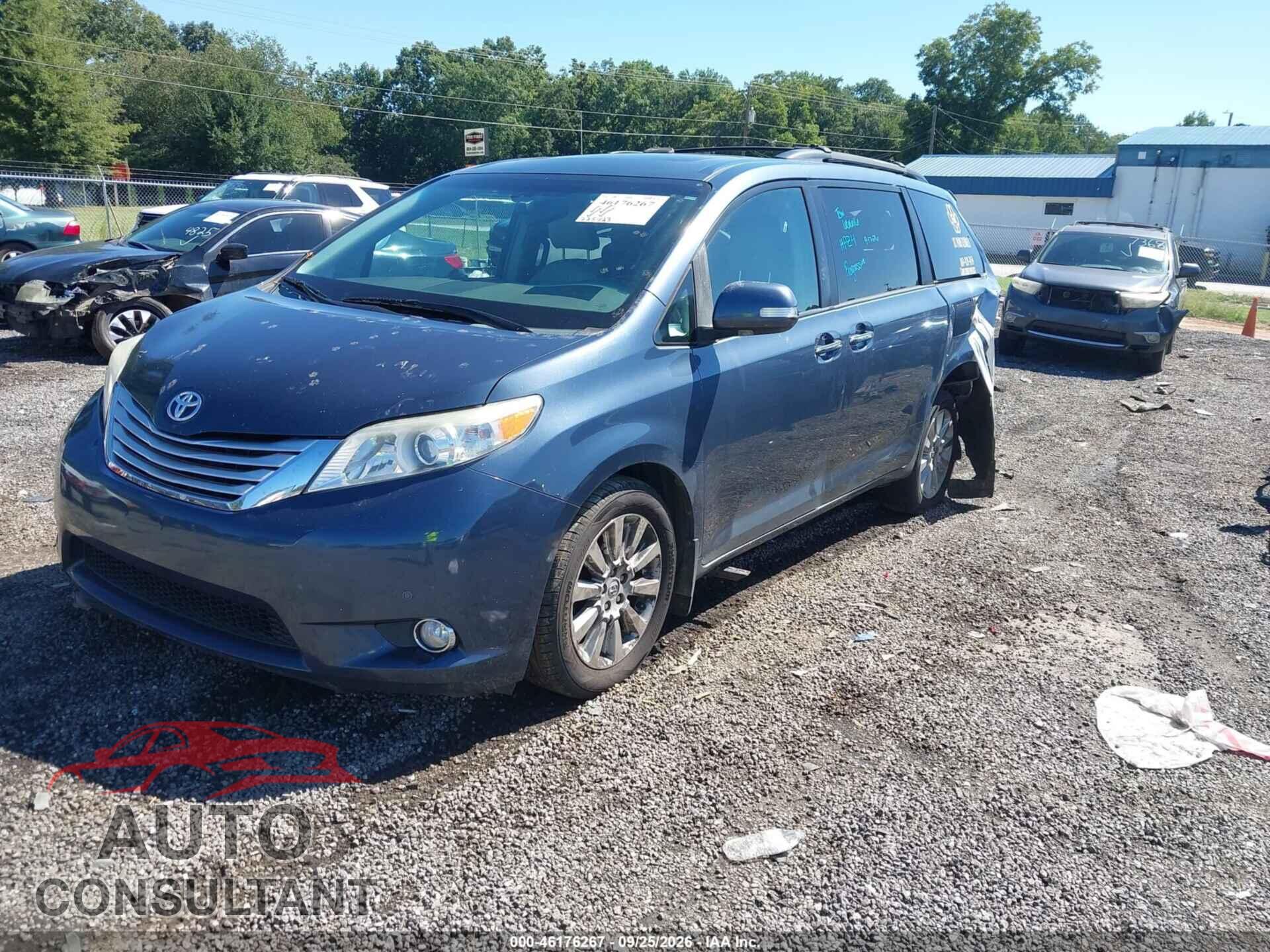 TOYOTA SIENNA 2013 - 5TDYK3DC8DS319801