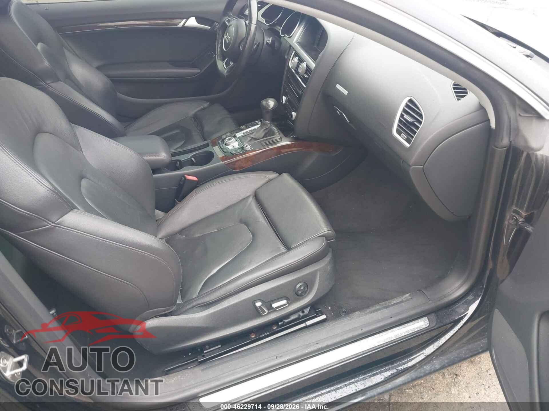 AUDI A5 2013 - WAULFAFR2DA055859