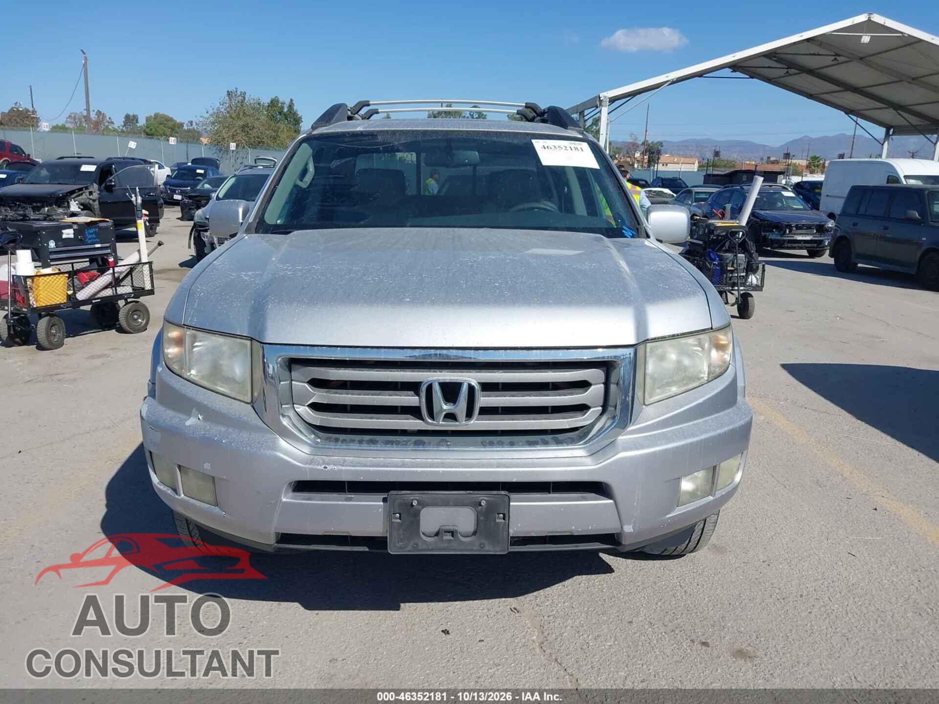HONDA RIDGELINE 2013 - 5FPYK1F58DB015639