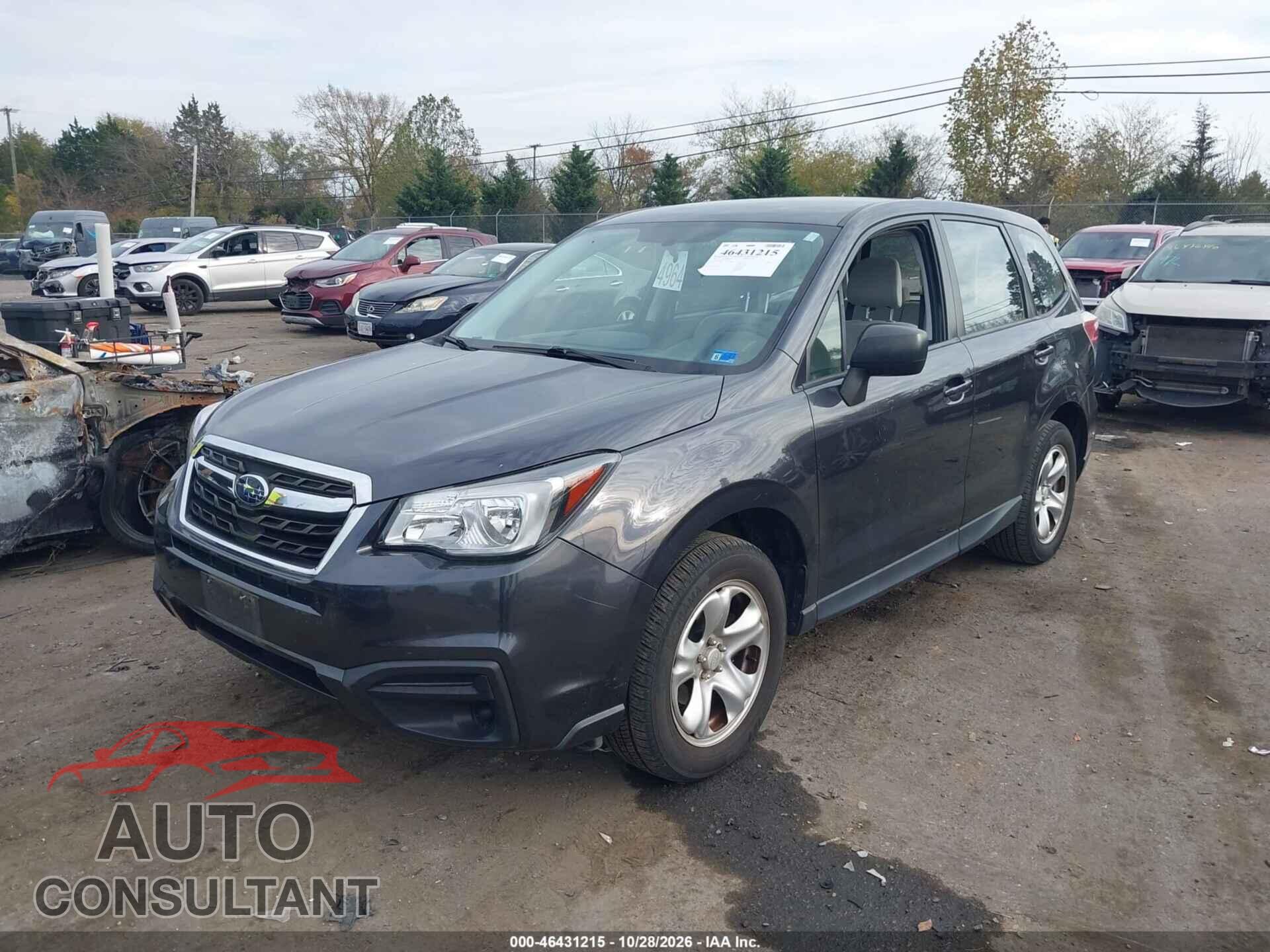 SUBARU FORESTER 2018 - JF2SJAAC8JG576224