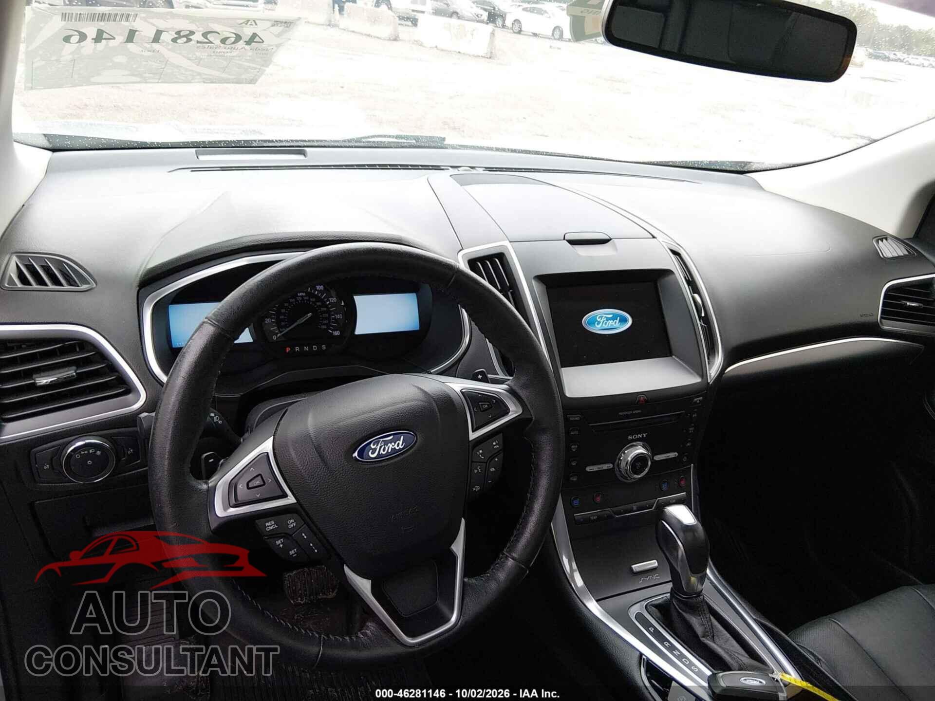 FORD EDGE 2017 - 2FMPK4K9XHBB68102
