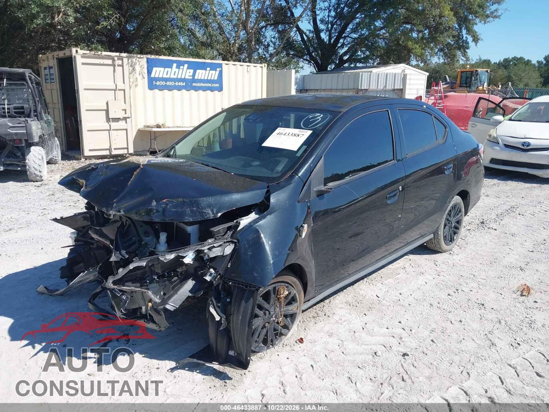 MITSUBISHI MIRAGE 2023 - ML32FUFJ2PHF05943