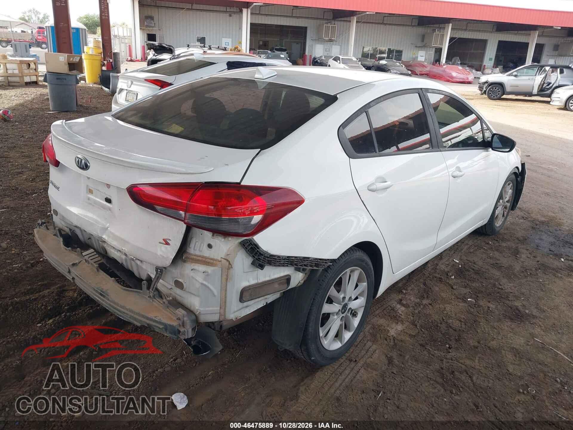 KIA FORTE 2017 - 3KPFL4A7XHE096517
