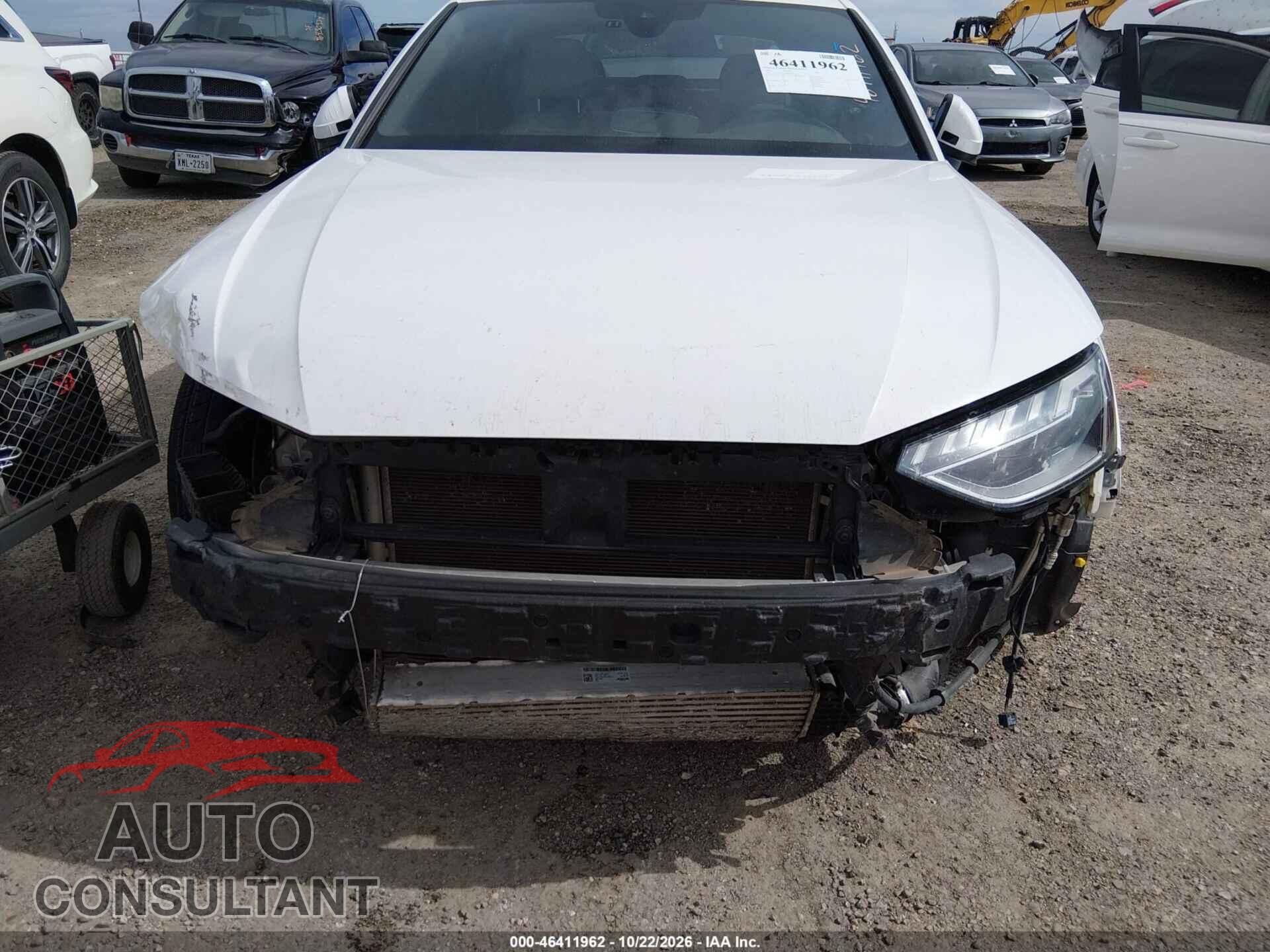AUDI A4 2023 - WAUEAAF45PN001822