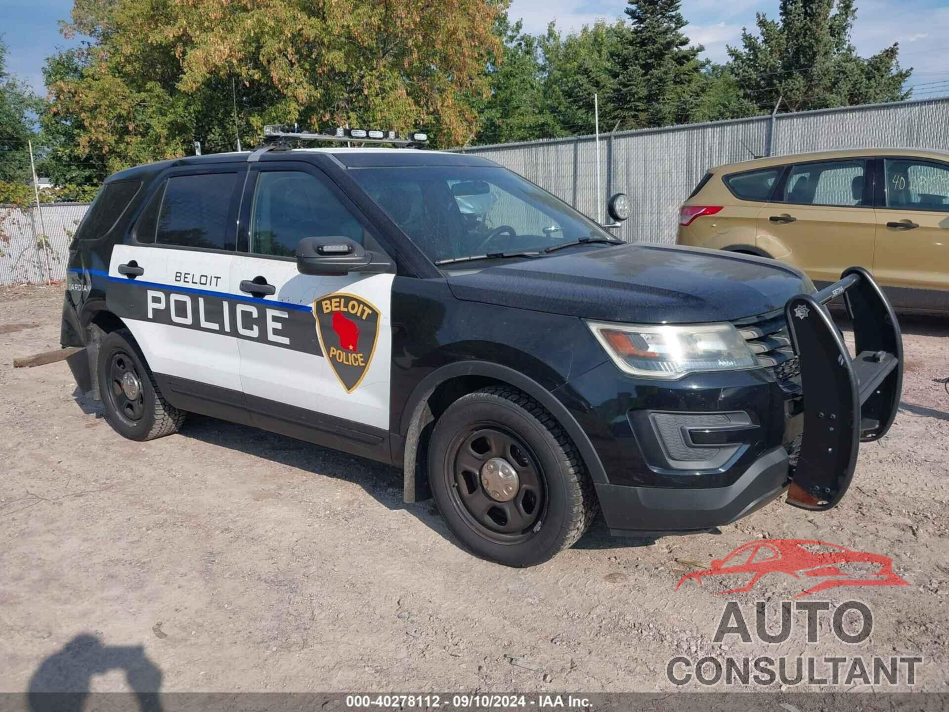 FORD UTILITY POLICE INTERCEPTOR 2017 - 1FM5K8AR5HGA13367