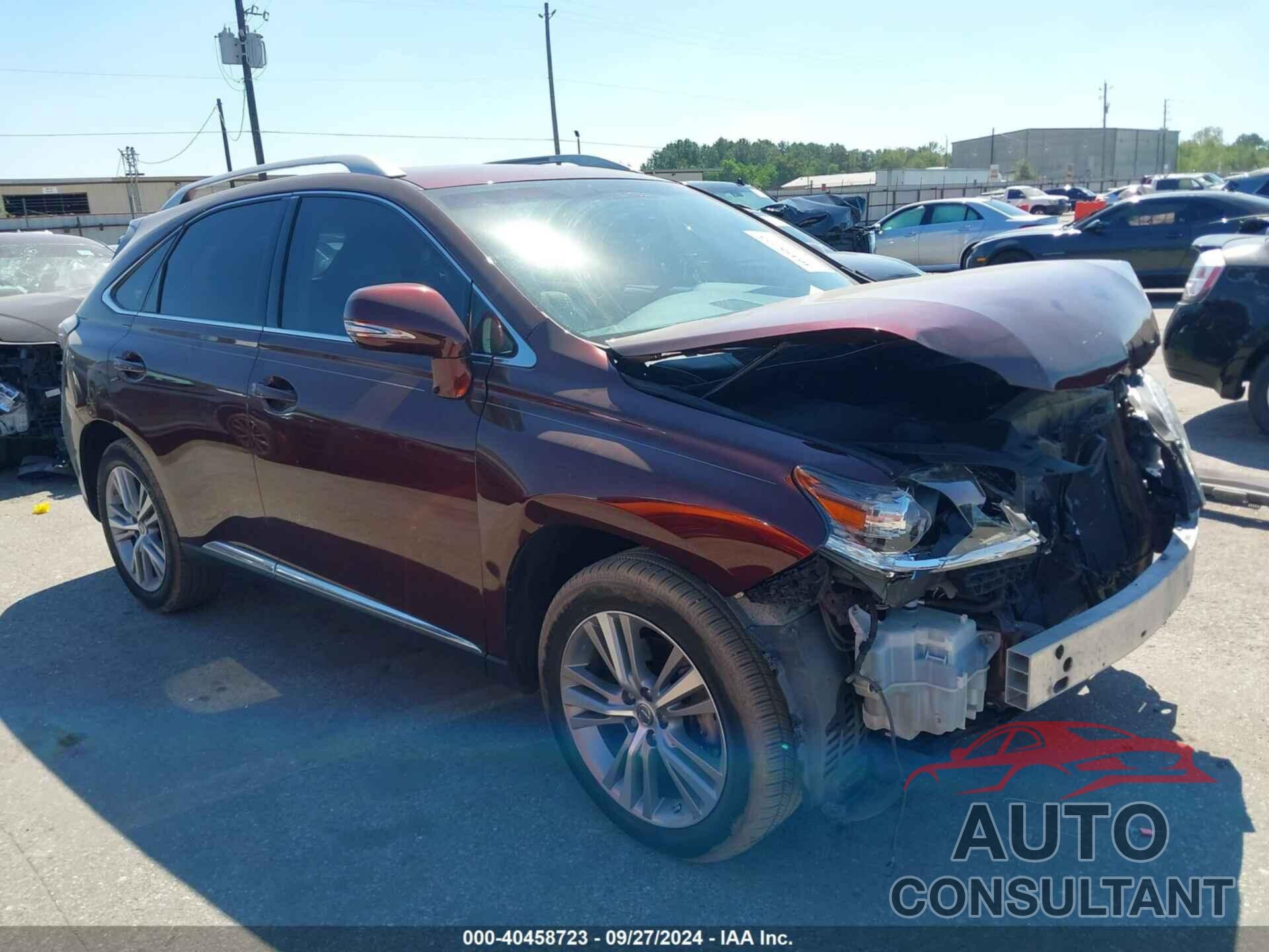 LEXUS RX 350 2015 - 2T2ZK1BA2FC158444