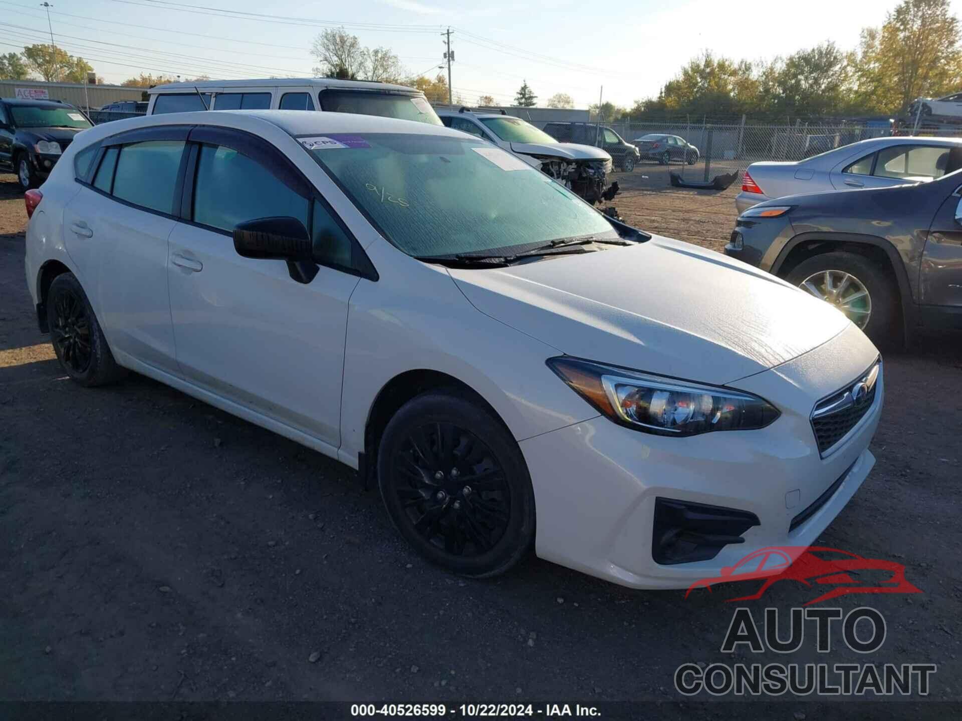 SUBARU IMPREZA 2017 - 4S3GTAA6XH3705042