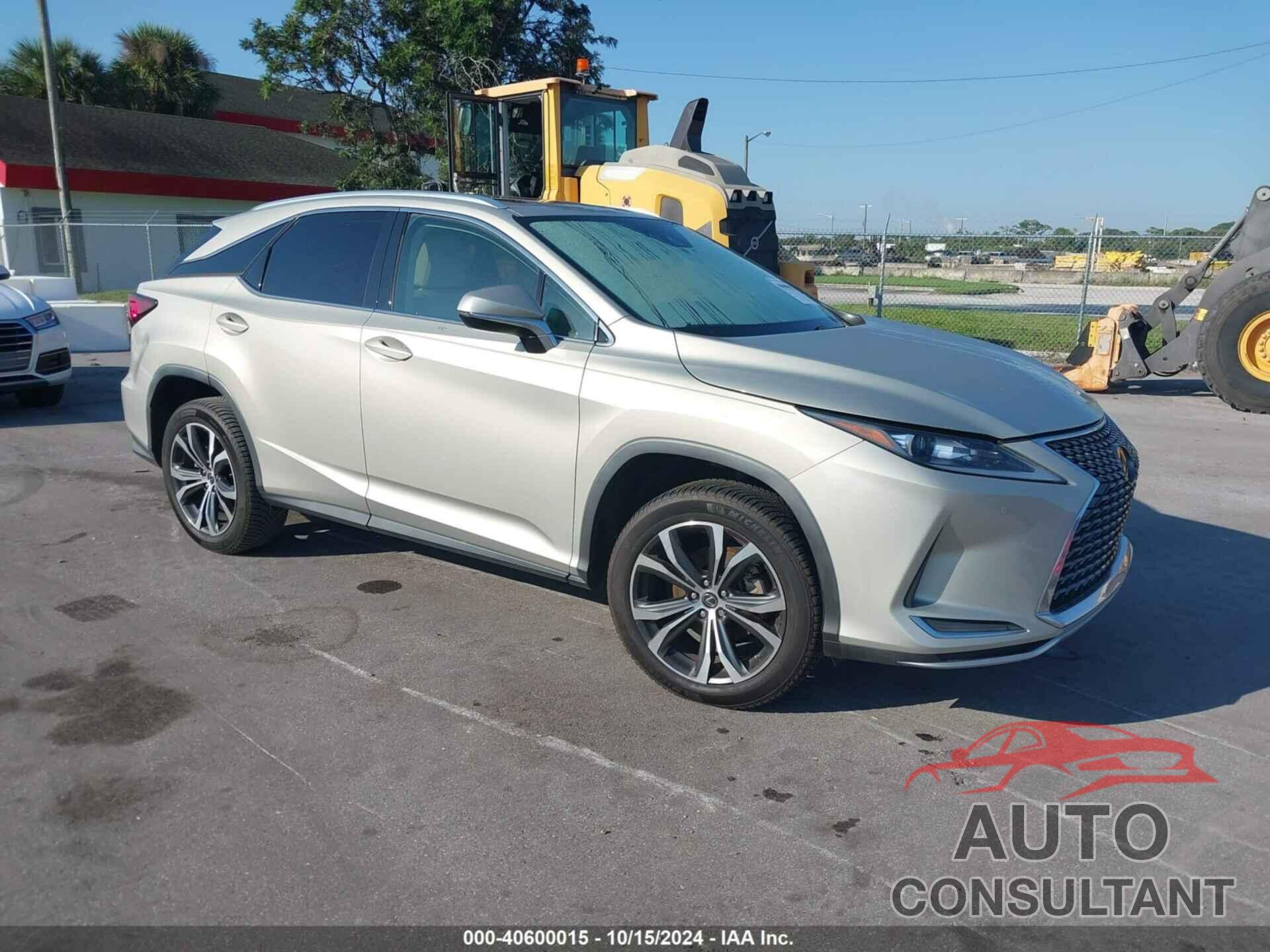 LEXUS RX 350 2020 - 2T2HZMAA3LC162797