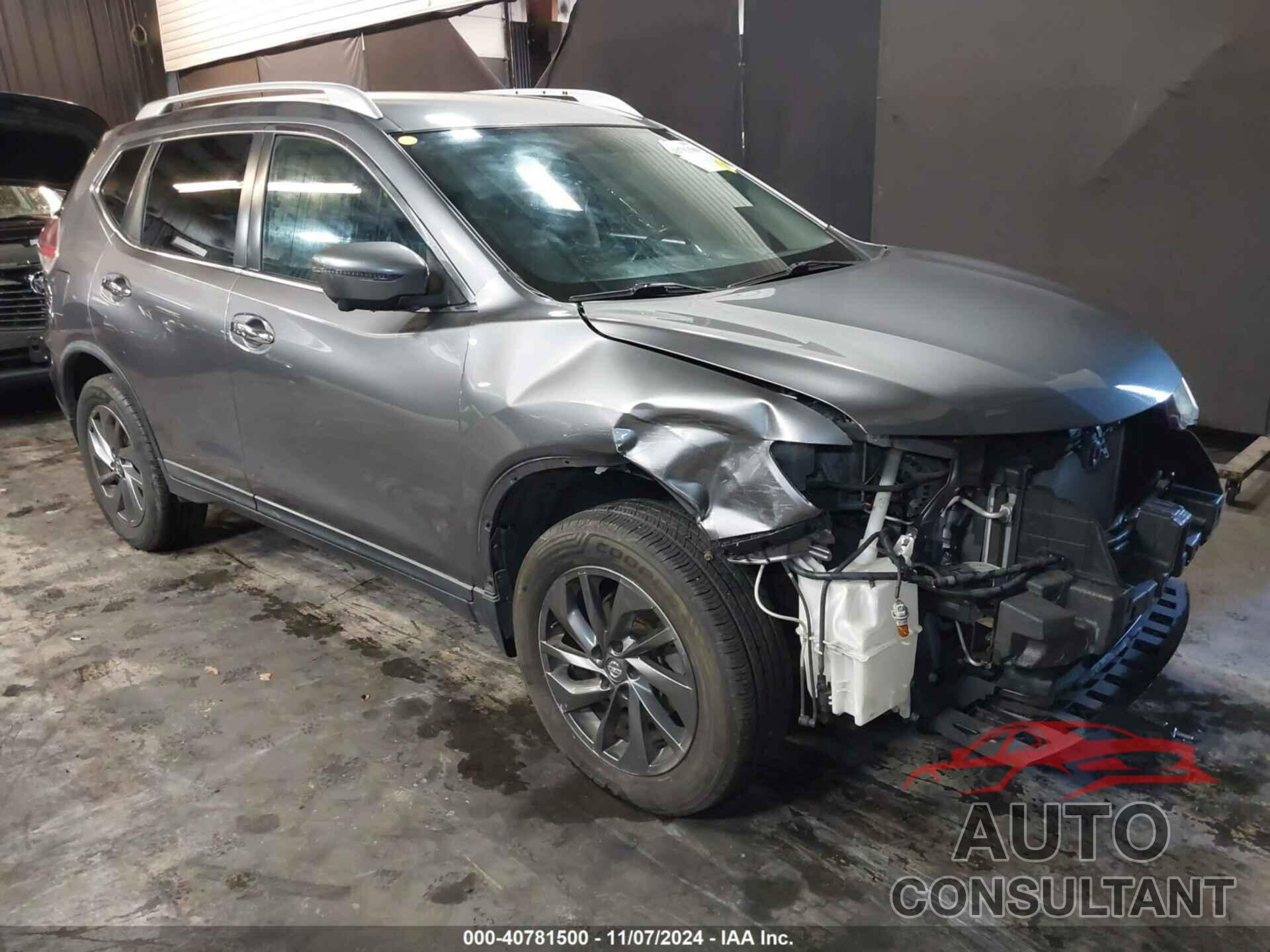 NISSAN ROGUE 2016 - KNMAT2MV1GP683440