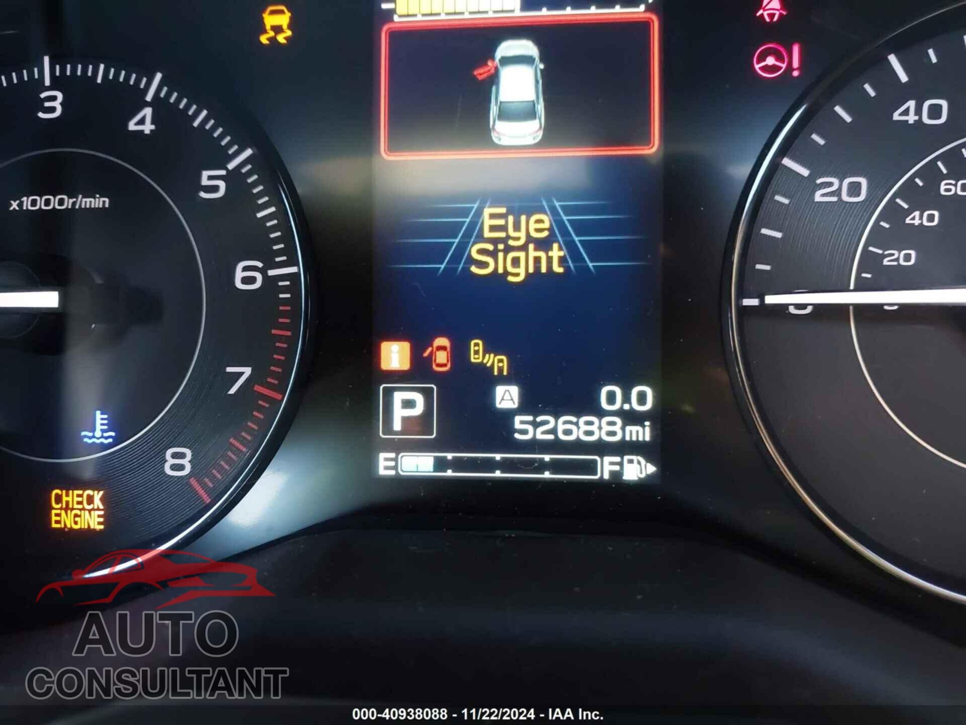 SUBARU IMPREZA 2020 - 4S3GTAD61L3727810