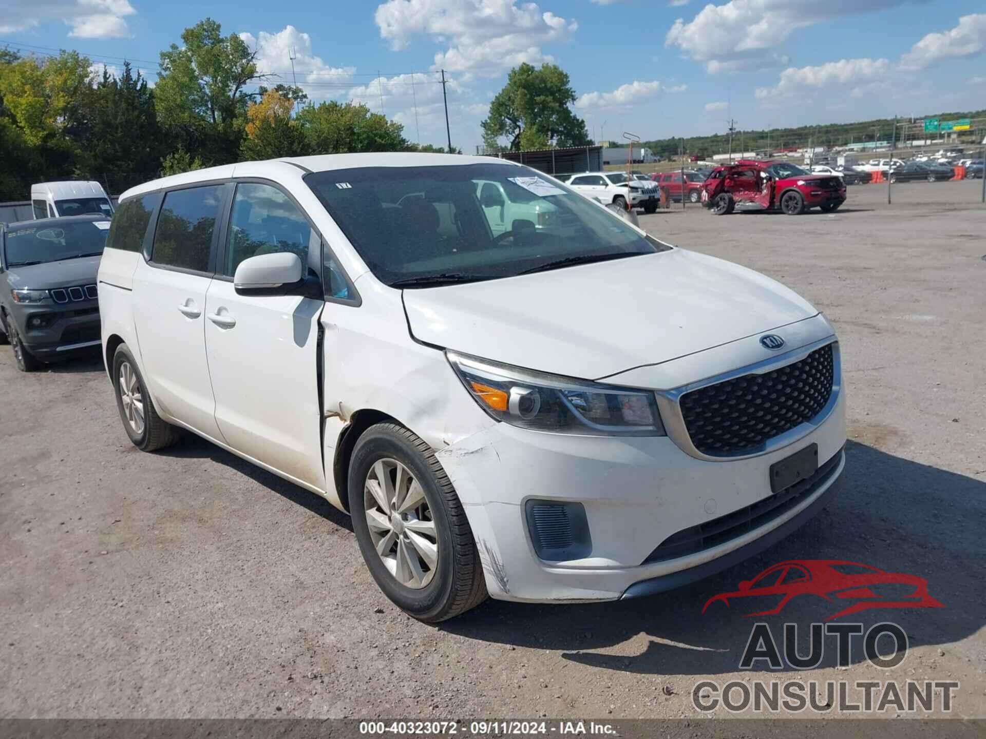 KIA SEDONA 2018 - KNDMB5C1XJ6398622