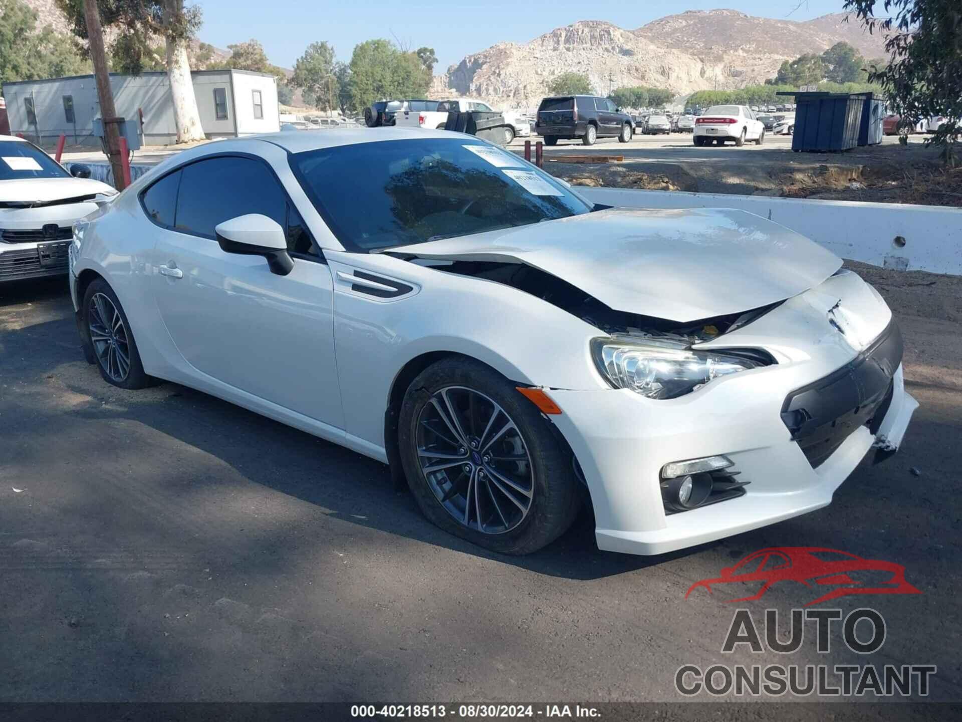 SUBARU BRZ 2016 - JF1ZCAC16G9602406