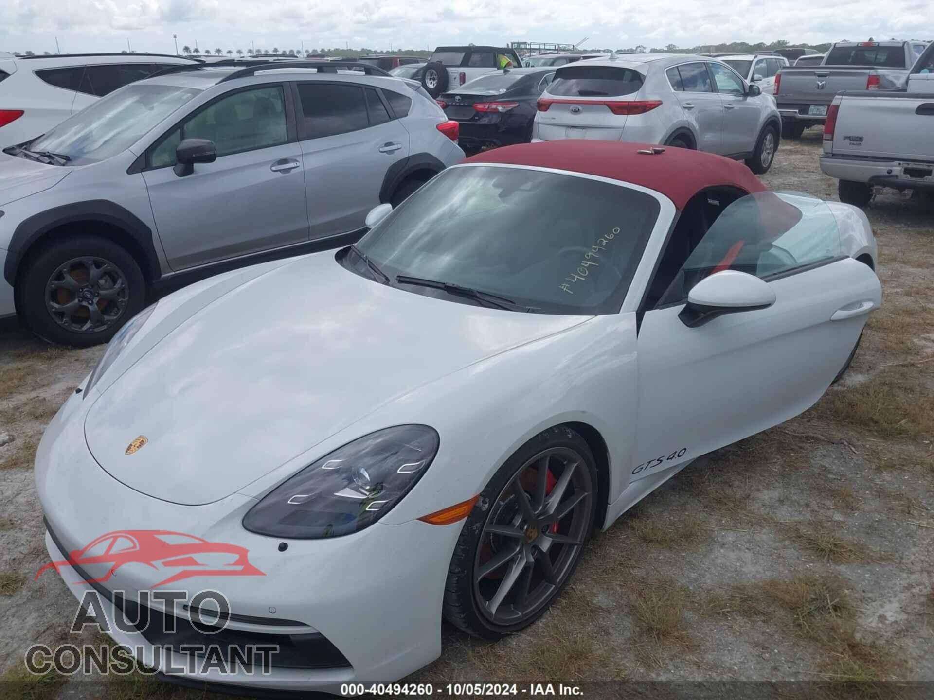PORSCHE BOXSTER 2021 - WP0CD2A8XMS232097