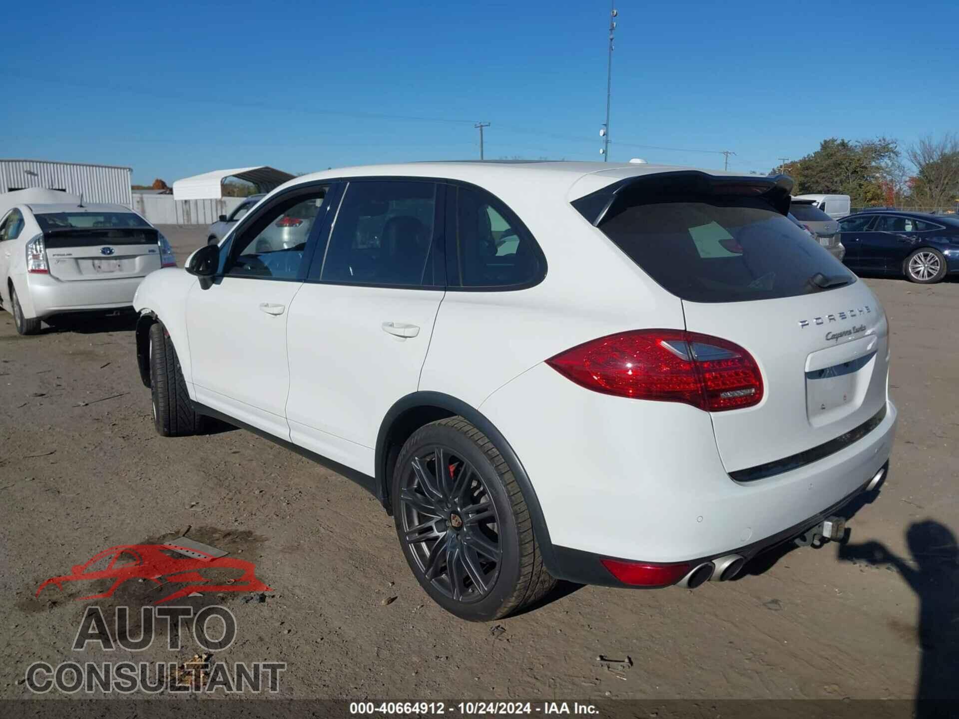 PORSCHE CAYENNE 2012 - WP1AC2A28CLA82276