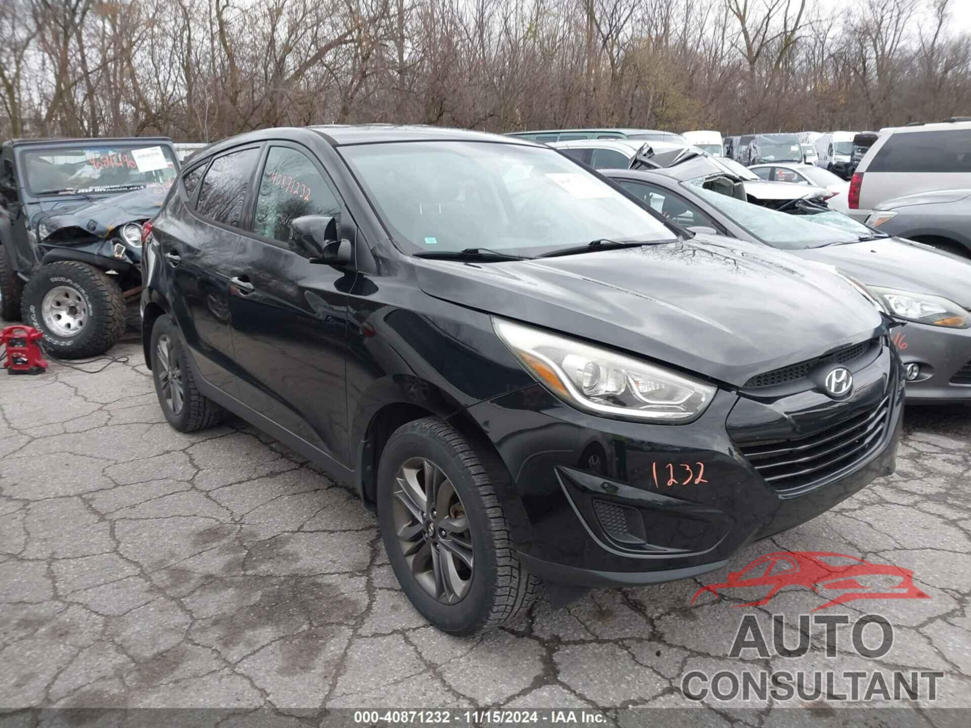 HYUNDAI TUCSON 2015 - KM8JTCAF8FU049220