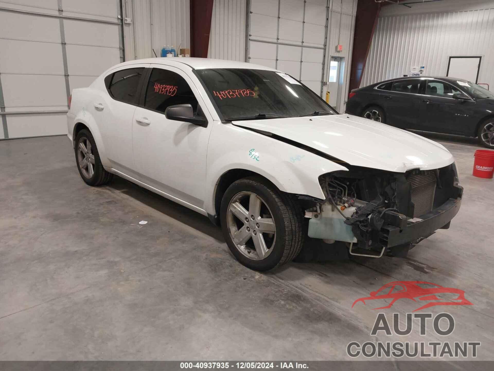 DODGE AVENGER 2013 - 1C3CDZAB6DN660966