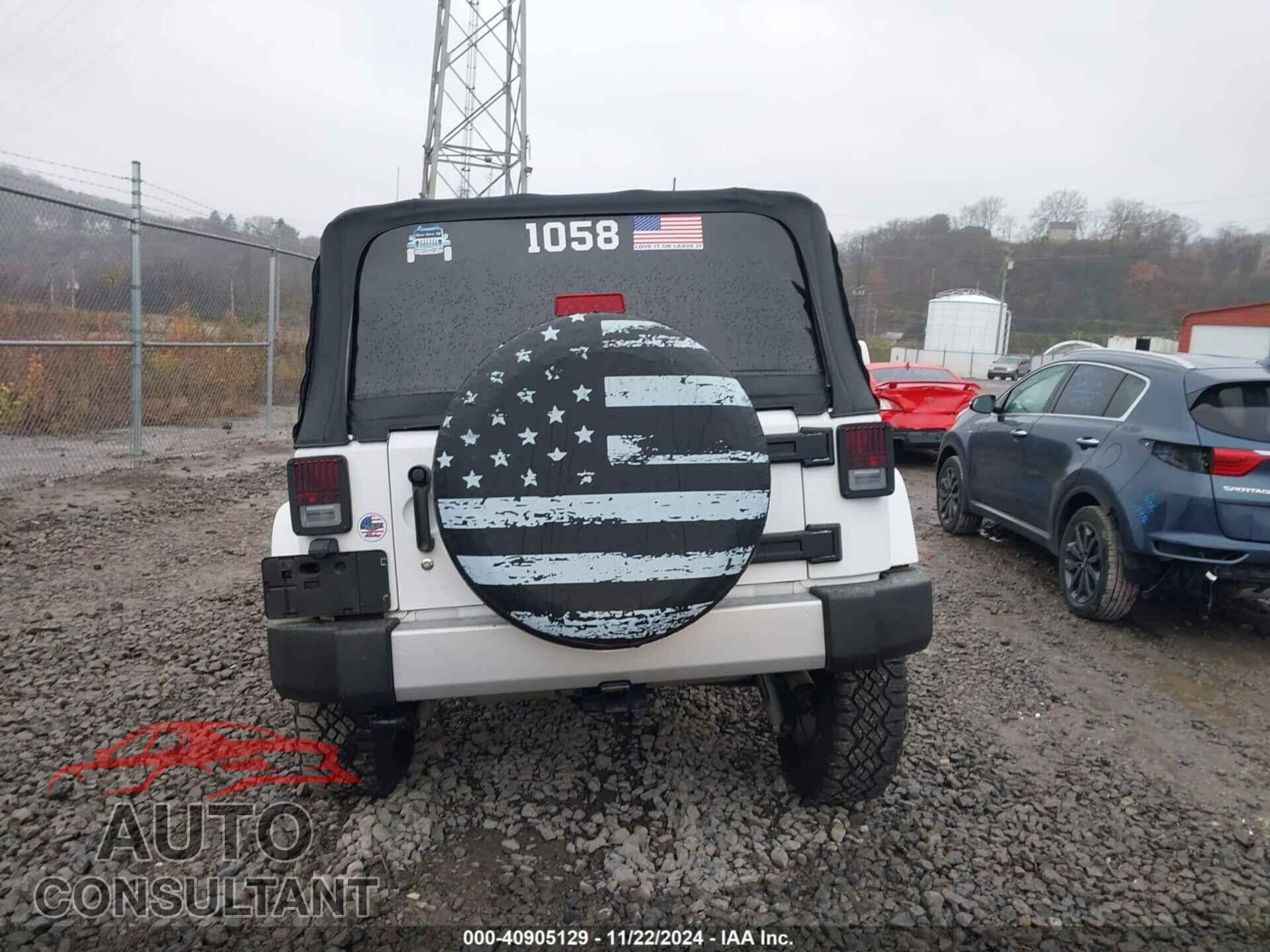 JEEP WRANGLER 2014 - 1C4AJWBG3EL166310