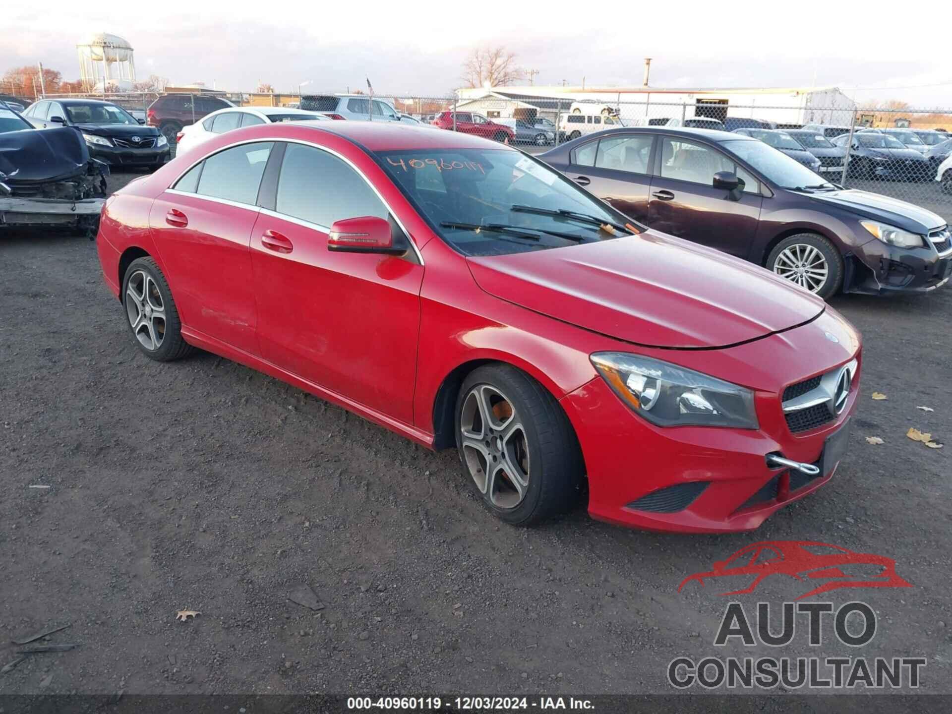 MERCEDES-BENZ CLA 250 2014 - WDDSJ4EB1EN116346