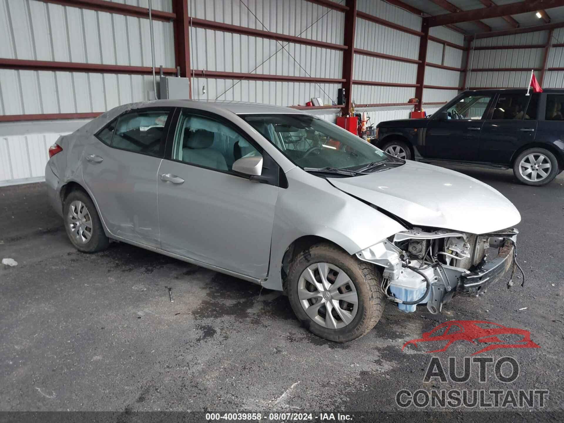 TOYOTA COROLLA 2018 - 2T1BURHE4JC053874