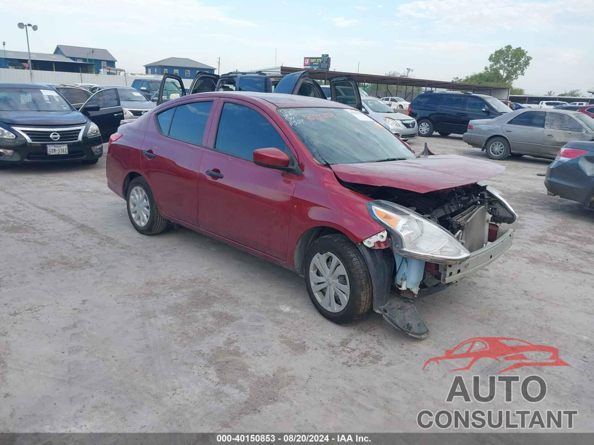 NISSAN VERSA 2019 - 3N1CN7AP3KL839636