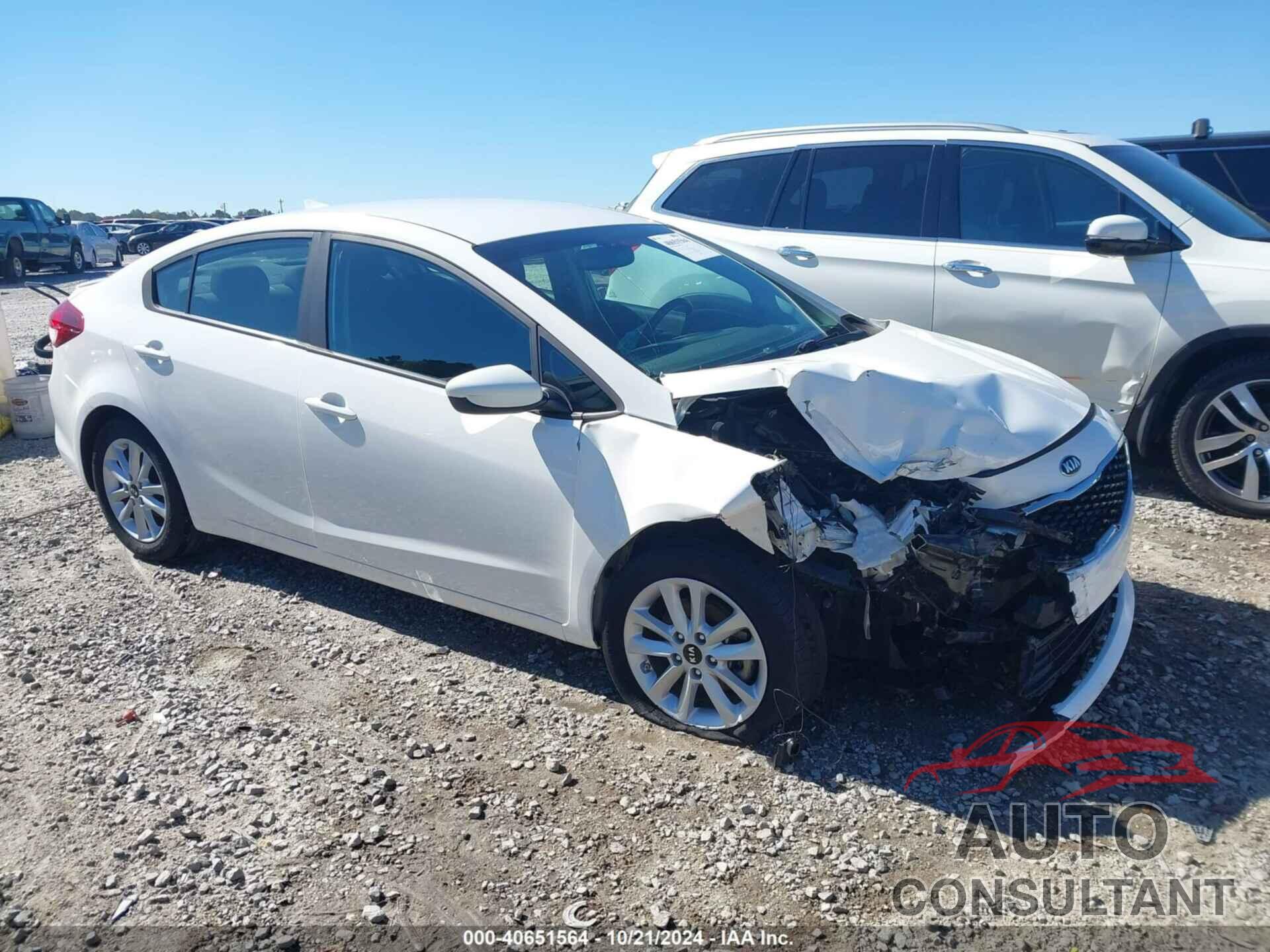 KIA FORTE 2017 - 3KPFL4A70HE012799