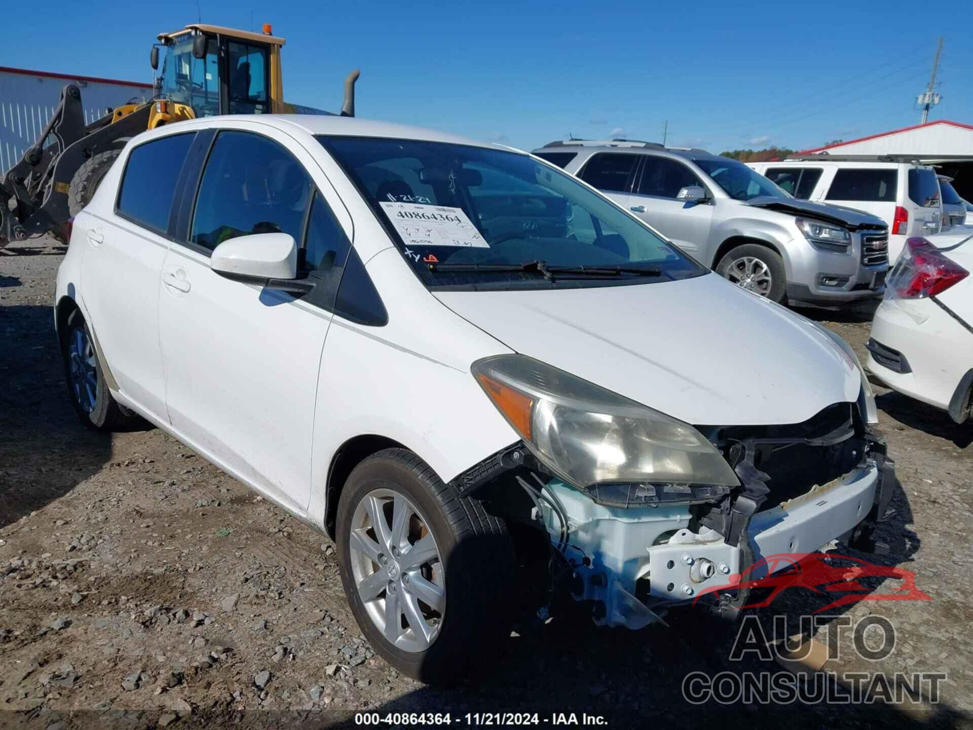 TOYOTA YARIS 2015 - VNKKTUD38FA026626