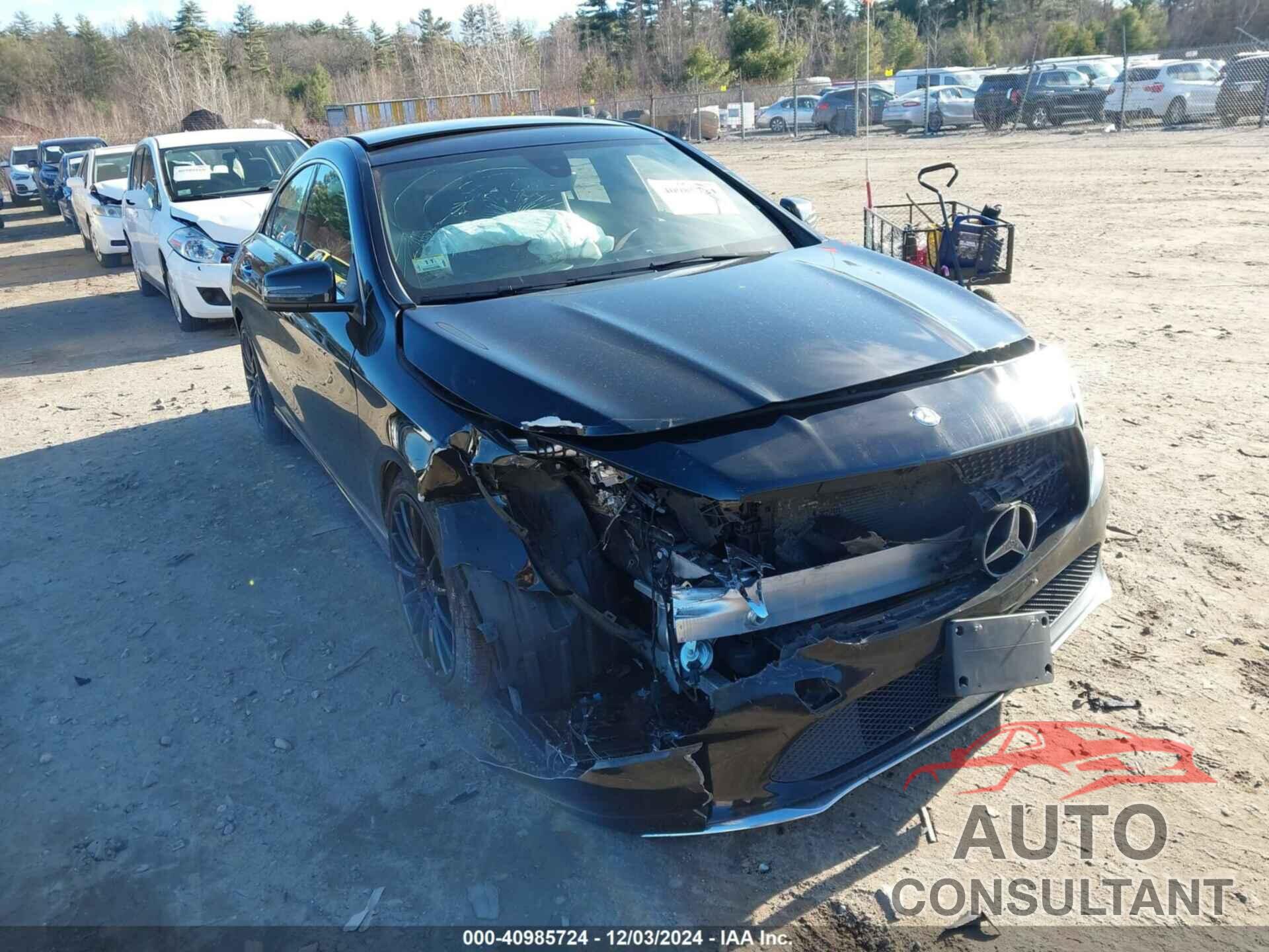 MERCEDES-BENZ CLA 250 2018 - WDDSJ4EB8JN512350