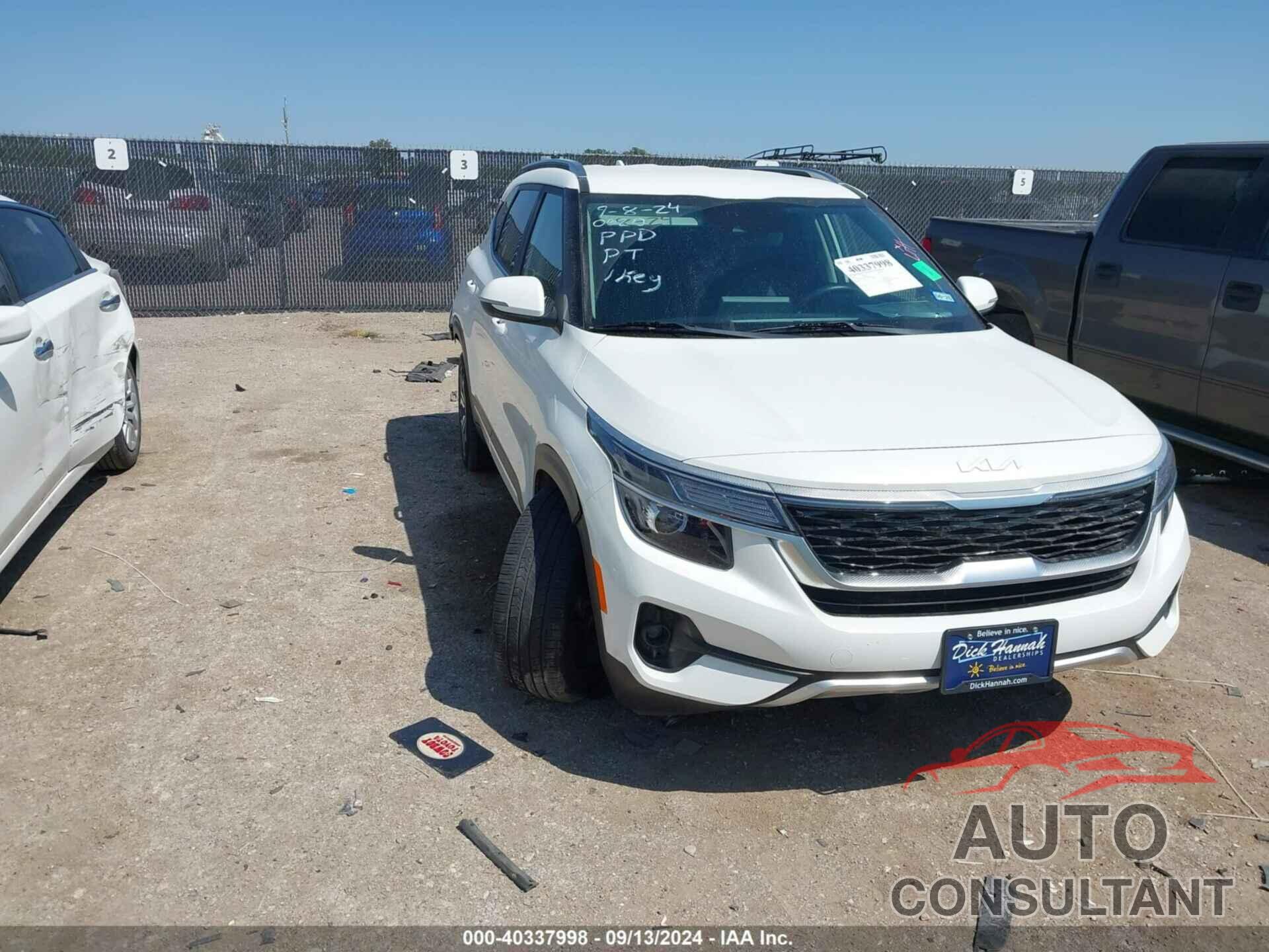 KIA SELTOS 2022 - KNDEU2AA9N7260280