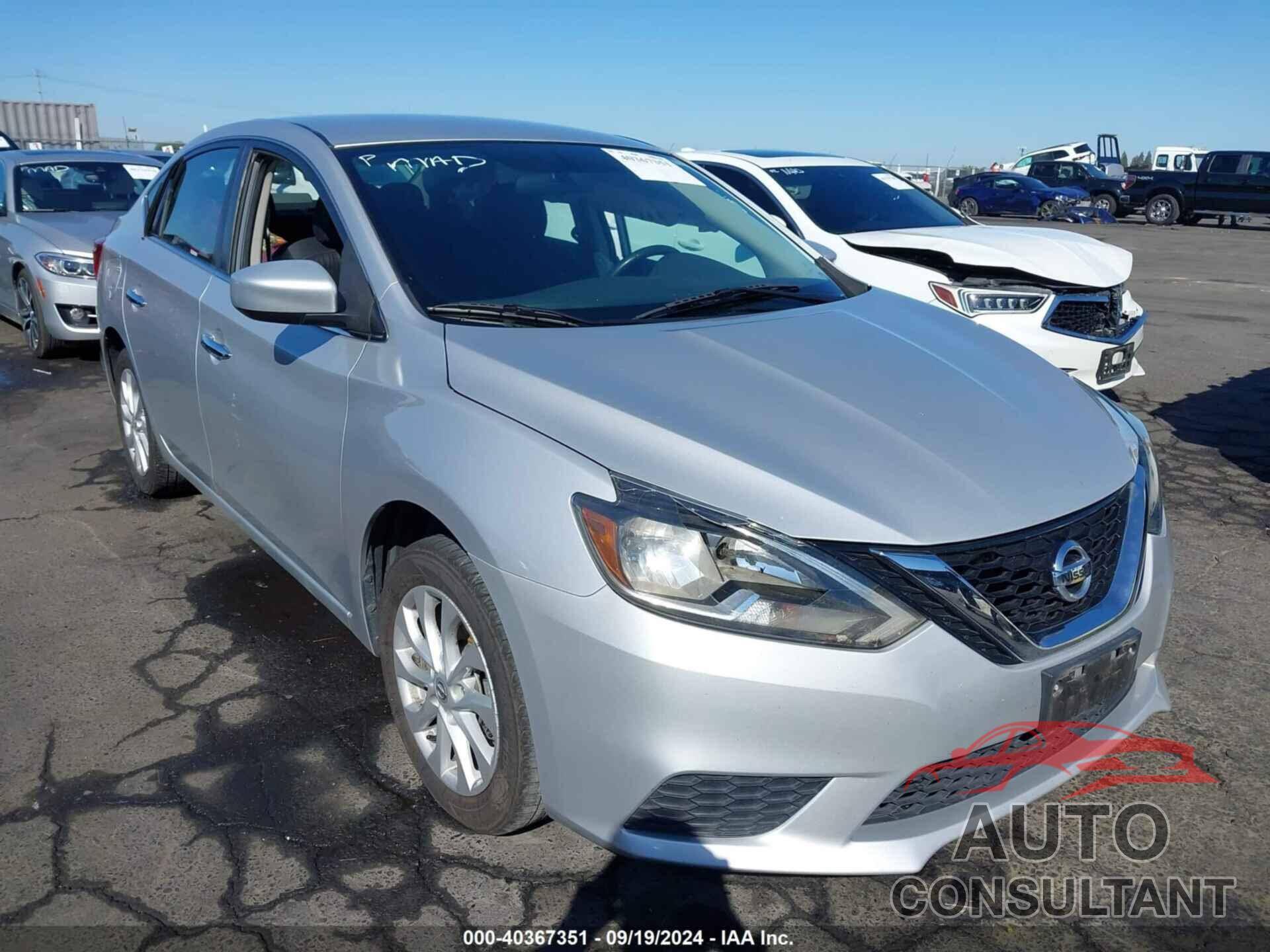 NISSAN SENTRA 2018 - 3N1AB7AP0JL650876