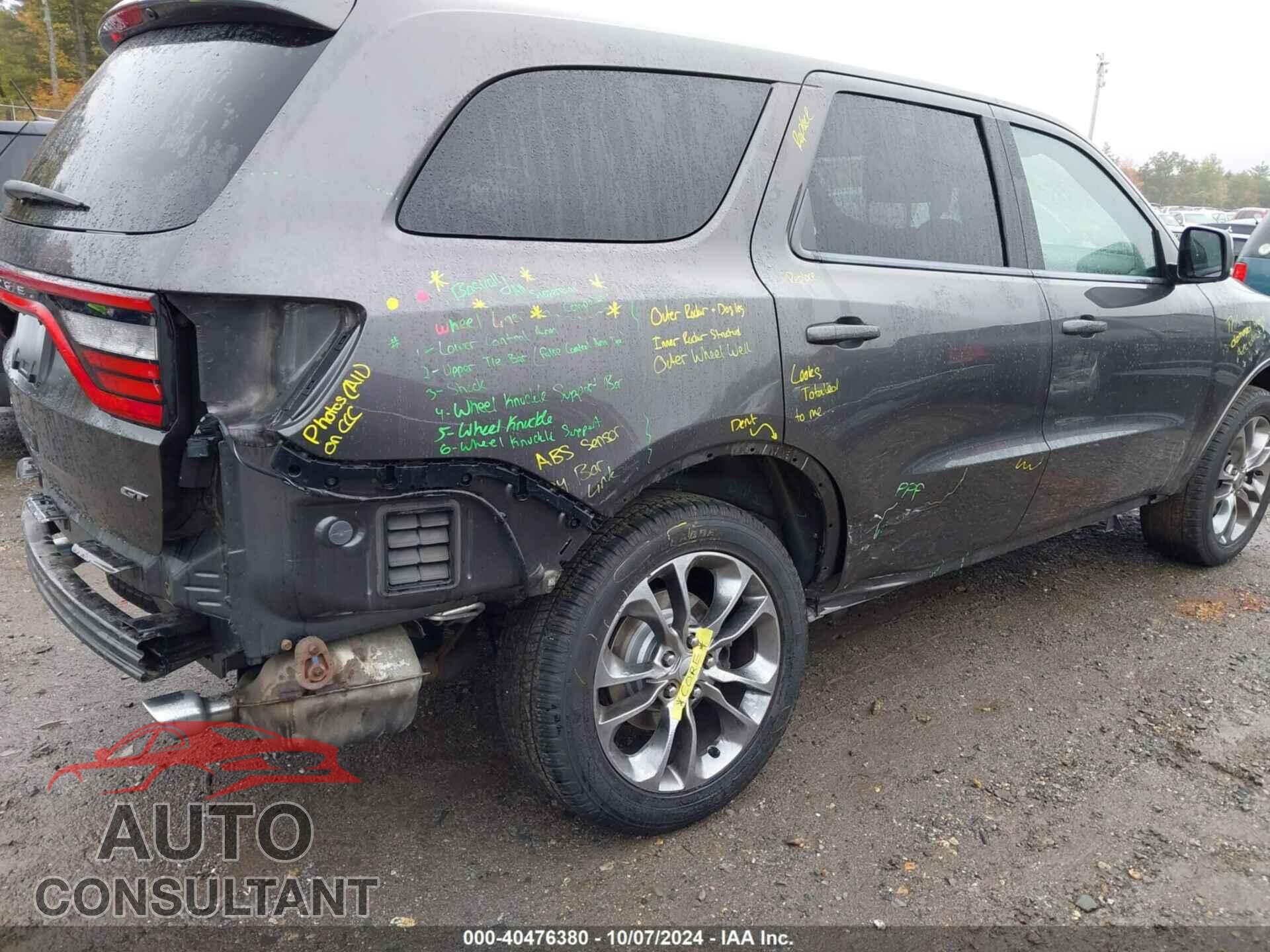 DODGE DURANGO 2019 - 1C4RDJDG5KC780619