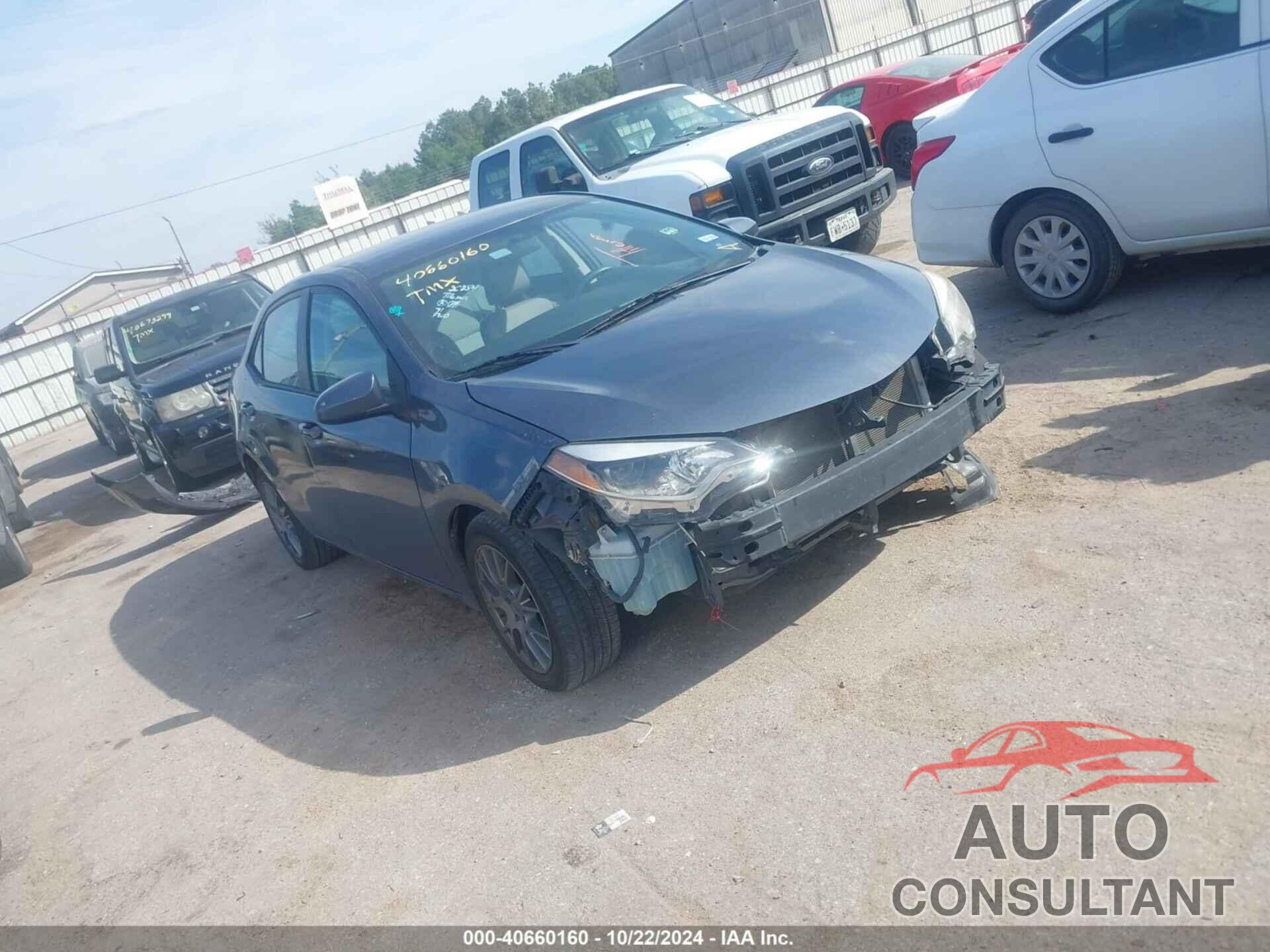 TOYOTA COROLLA 2016 - 2T1BURHE8GC550032
